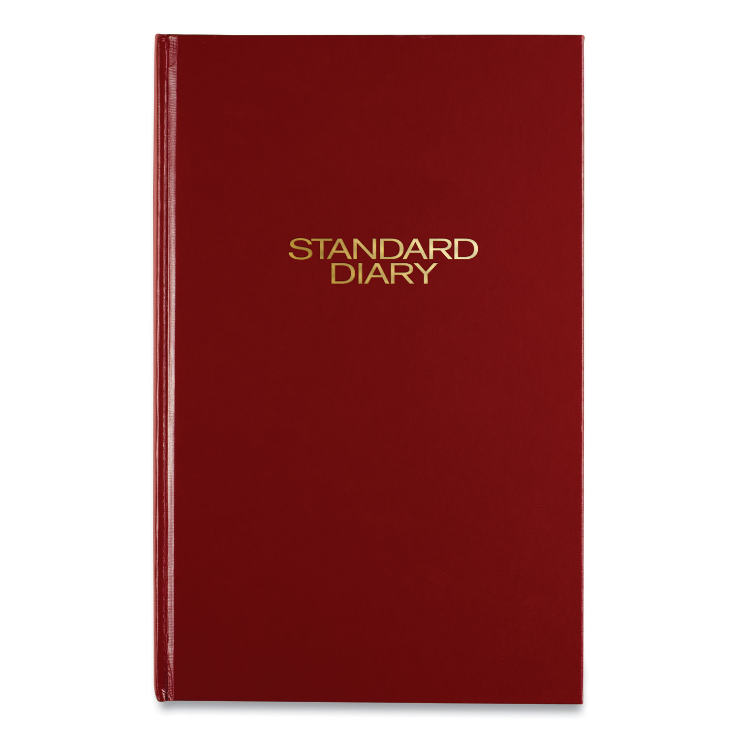 Standard Diary Daily Diary, 2024 Edition, Wide/Legal Rule, Red Cover