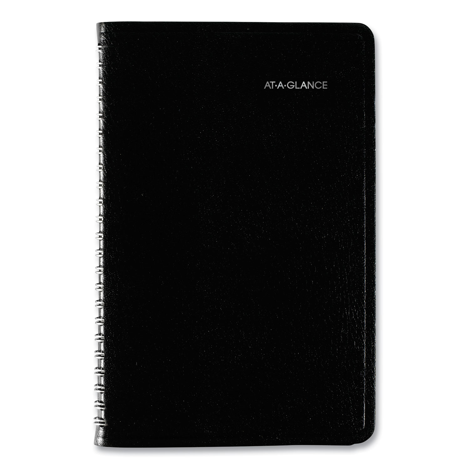  AT-A-GLANCE G200-00 Block Format Weekly Appointment Book, 8 x 4 7/8, Black, 2020 (AAGG20000) 