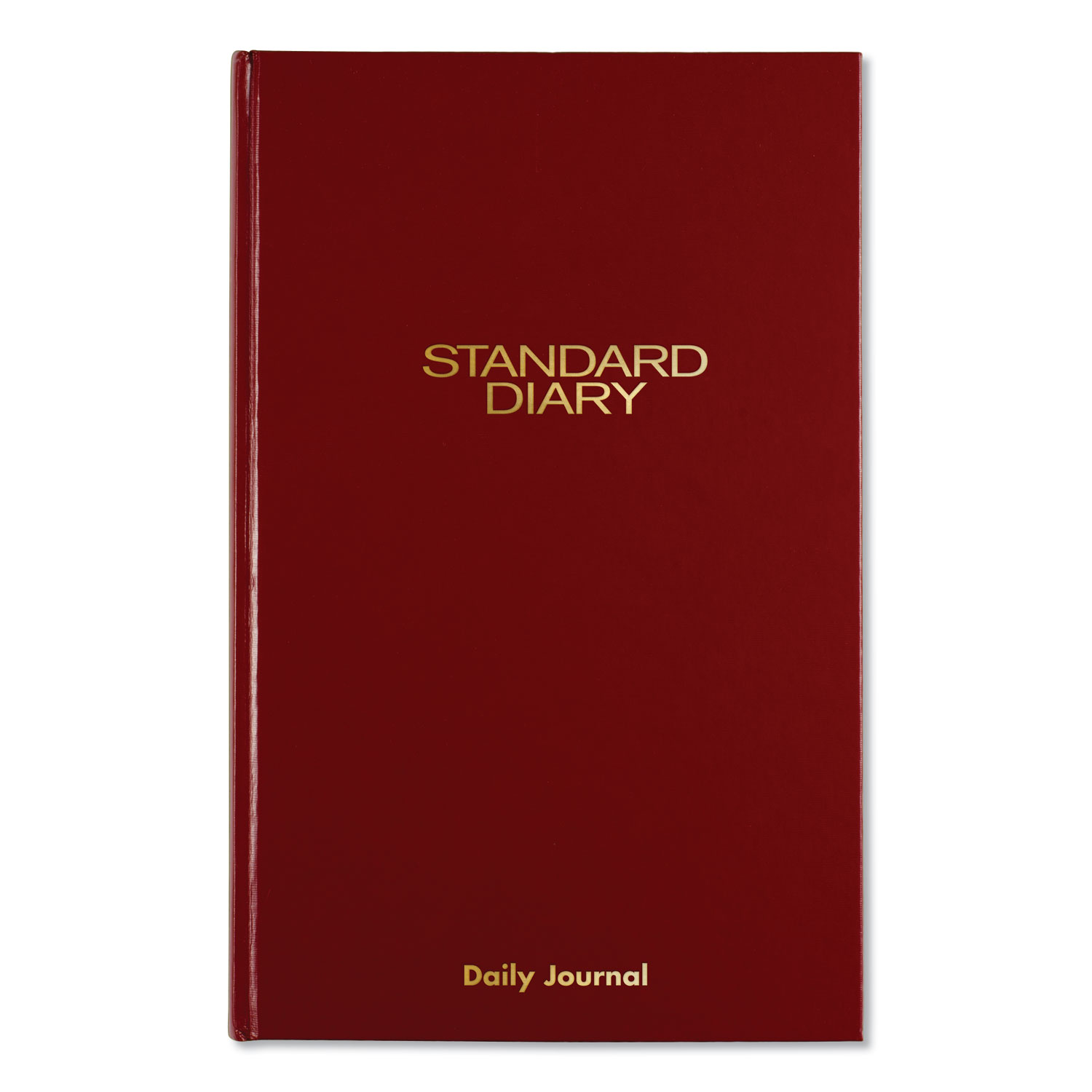  AT-A-GLANCE SD37713 Standard Diary Recycled Daily Journal, Red, 12 1/8 x 7 11/16, 2020 (AAGSD37713) 
