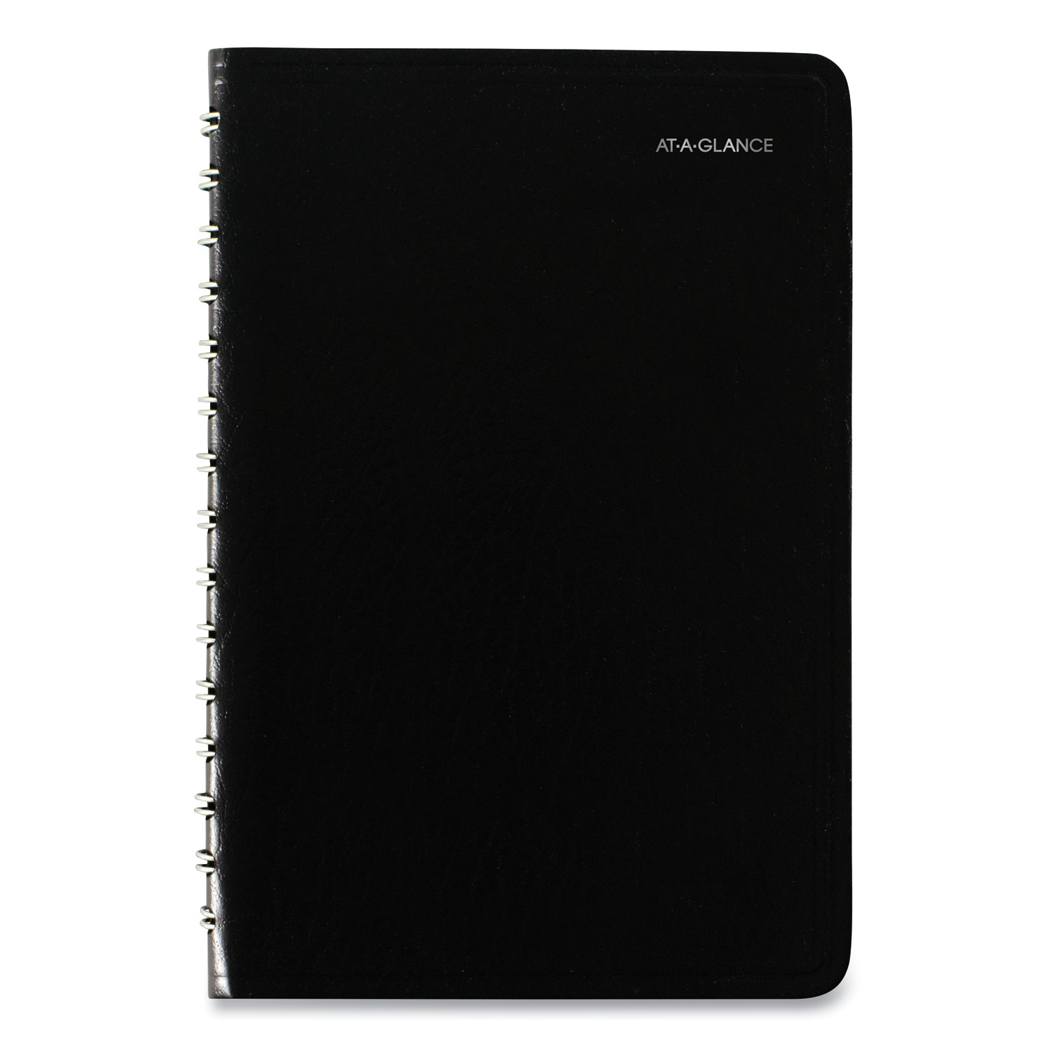  AT-A-GLANCE SK46-00 Daily Appointment Book with Open Scheduling, 8 x 4 7/8, Black, 2020 (AAGSK4600) 
