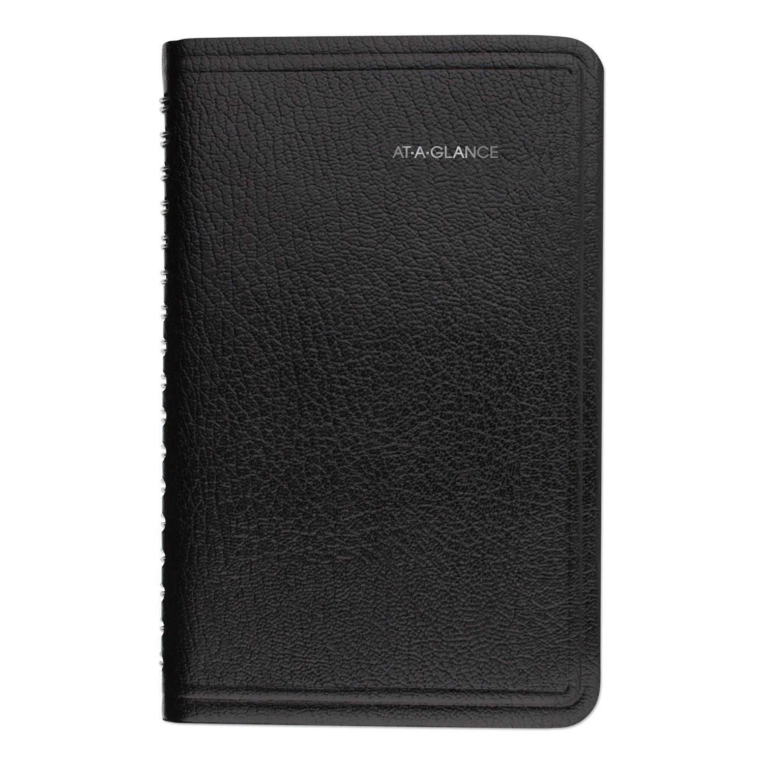  AT-A-GLANCE G250-00 Weekly Pocket Appt. Book, Telephone/Address Section, 6 x 3 3/4, Black, 2020 (AAGG25000) 