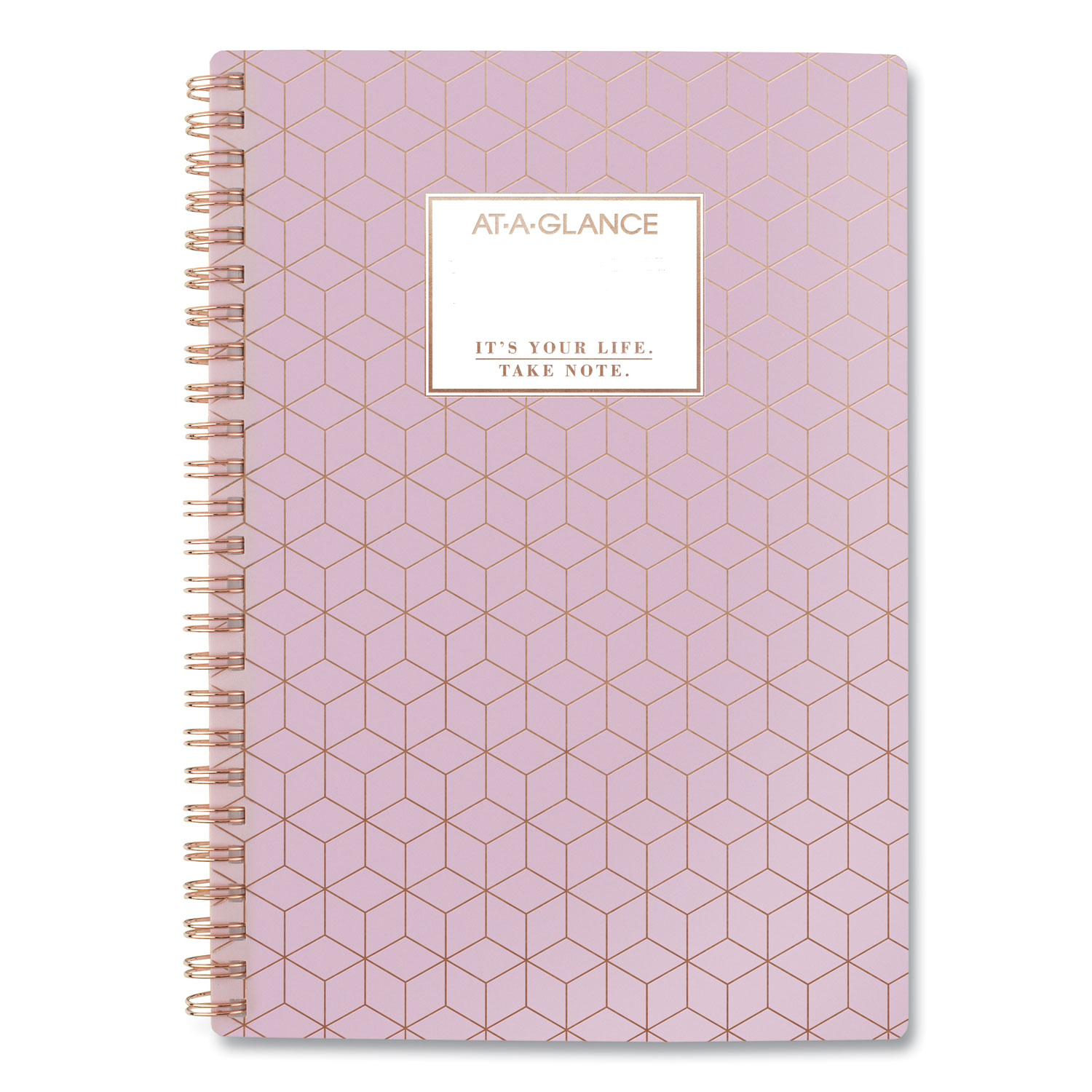 AT-A-GLANCE® Badge Geo Weekly/Monthly Planner, 8.5 x 5.5, Badge Geo, 2021
