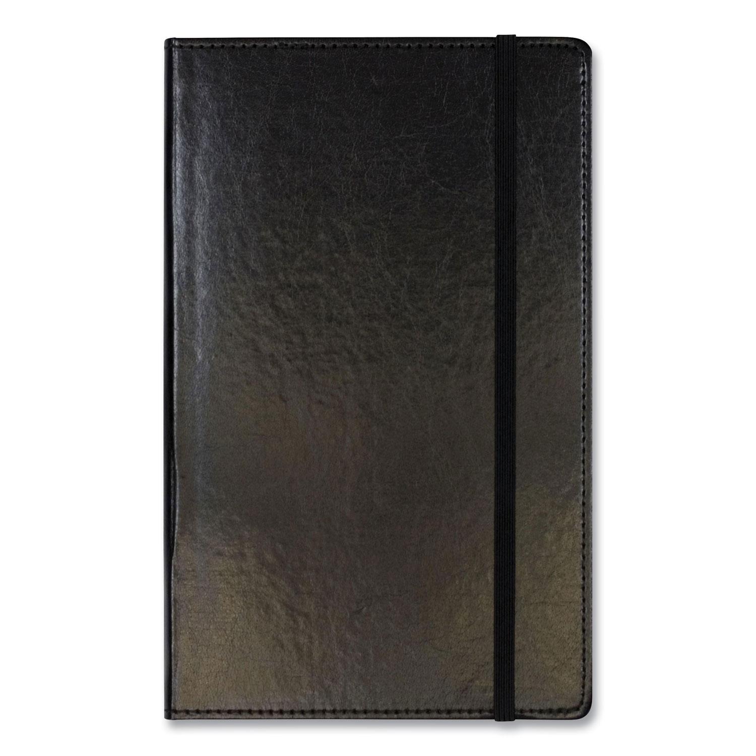 Markings® by C.R. Gibson Bonded Leather Journal, Black, 5 x 8.25, 240 Ivory Colored Pages