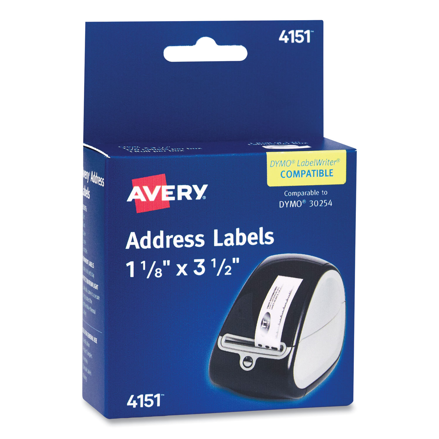 DYMO LabelWriter 30254 Clear Address Label Roll Of 130 Labels