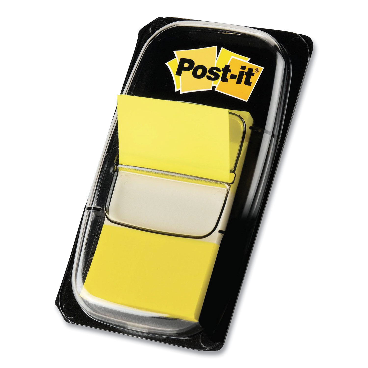 Post-it® 1 Flags Value Pack, Canary Yellow, 50 Flags/Dispenser, 24 Dispensers/Pack