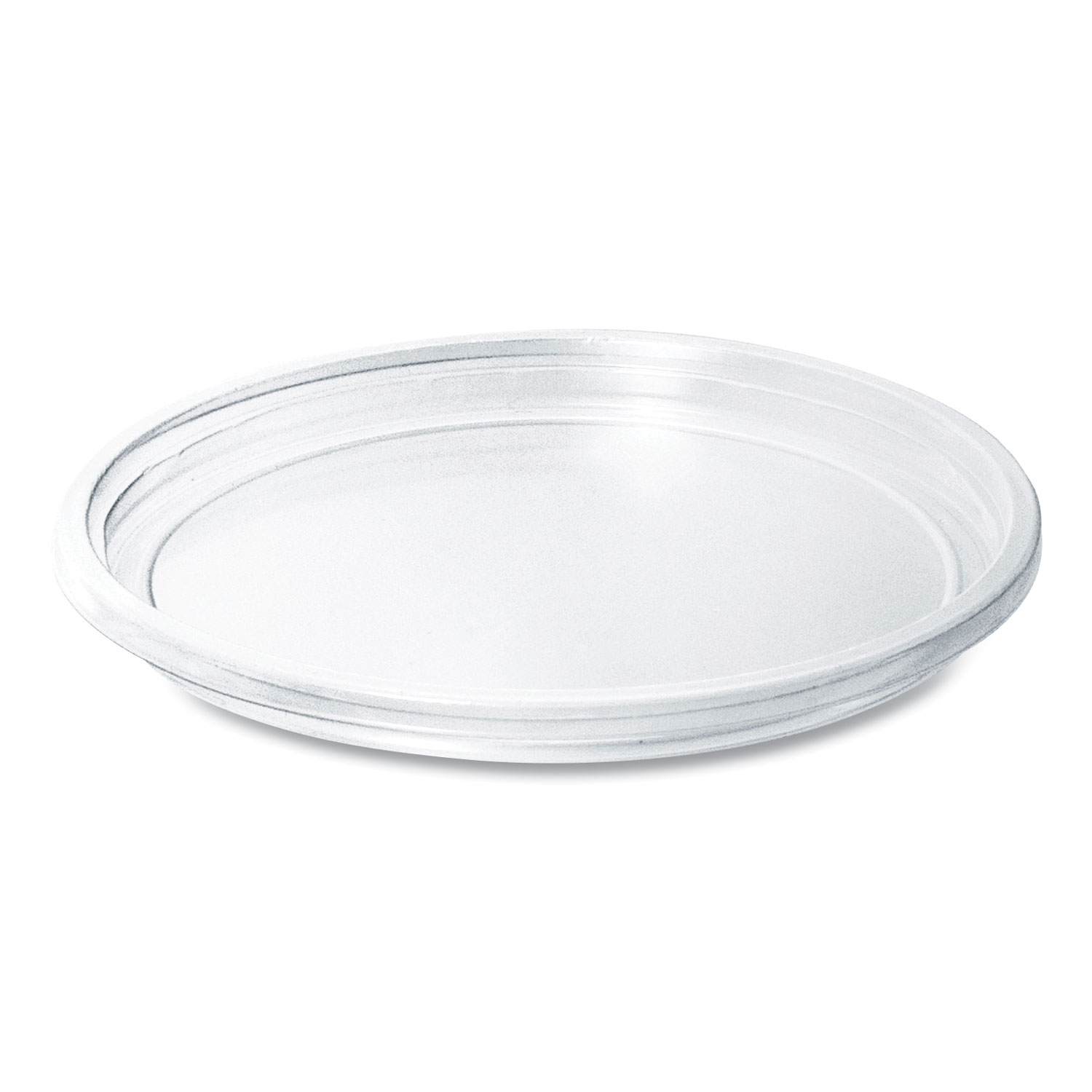  Dart LG8RB-0090 Bare Eco-Forward RPET Deli Container Lids, For 8-32 oz Containers, Clear, 50 Lids/Sleeve, 10 Sleeves/Carton (SCCLG8RB) 