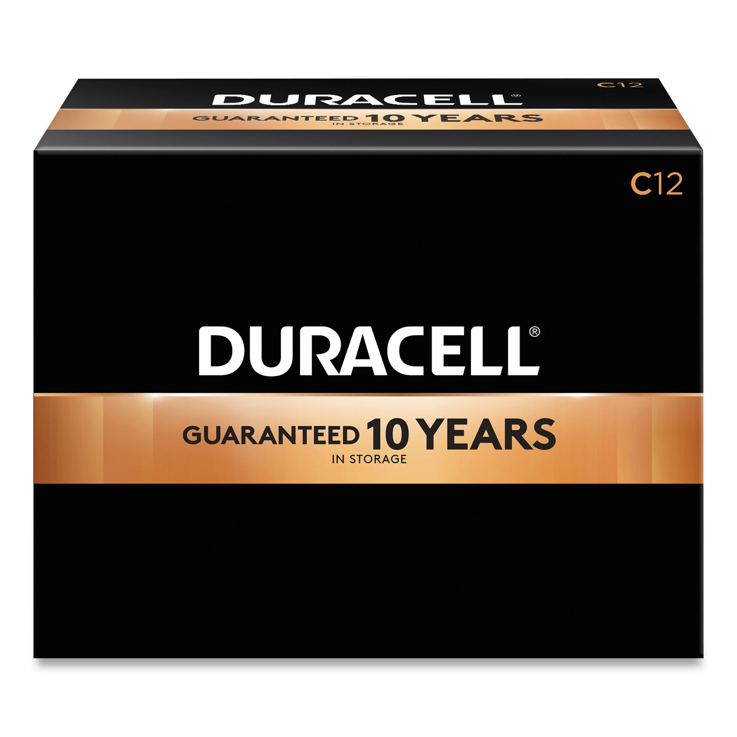  Duracell MN1400 CopperTop Alkaline C Batteries, 12/Box (DUR2767341) 