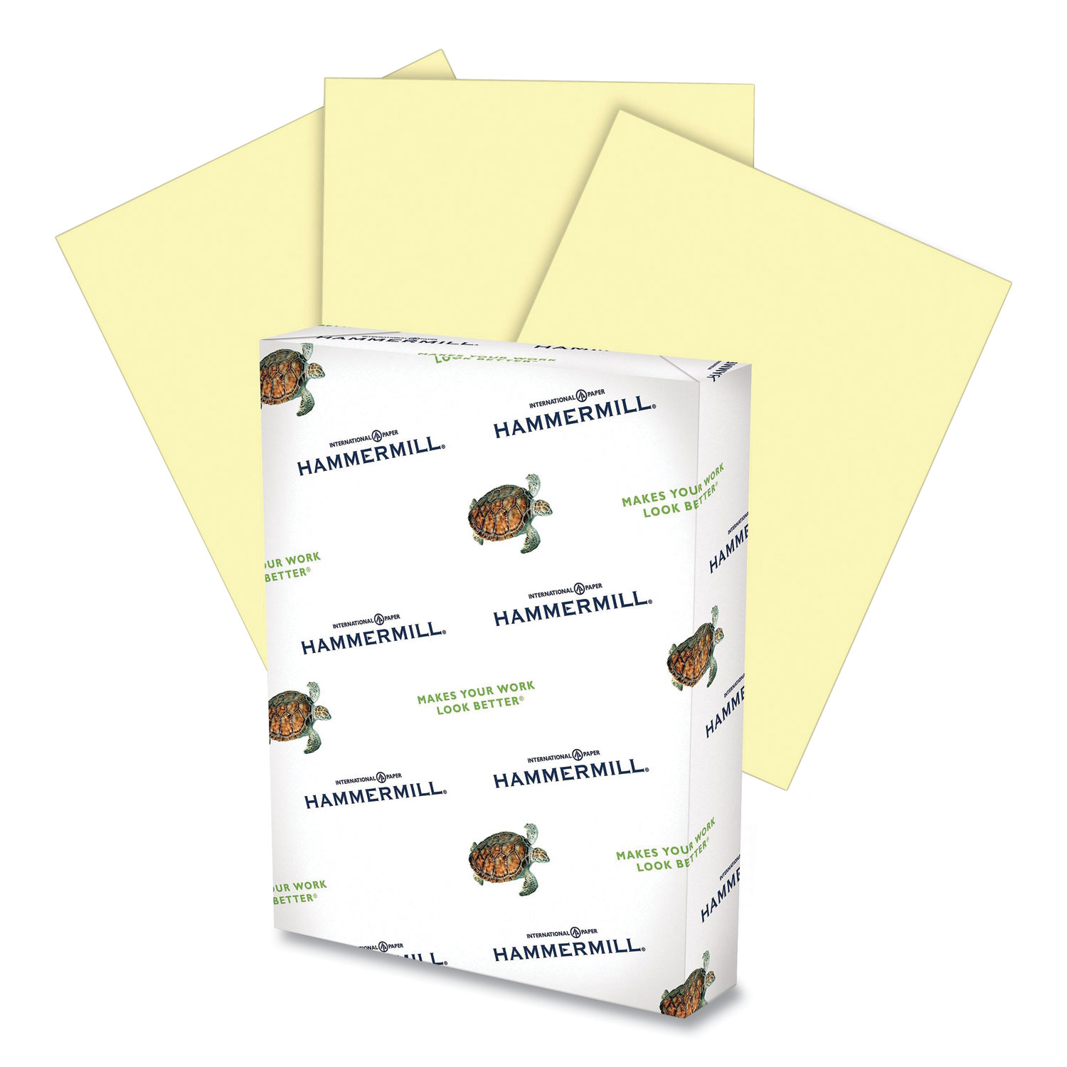  Hammermill 102152 Colors Print Paper, 20lb, 11 x 17, Canary, 500/Ream (HAM640177) 