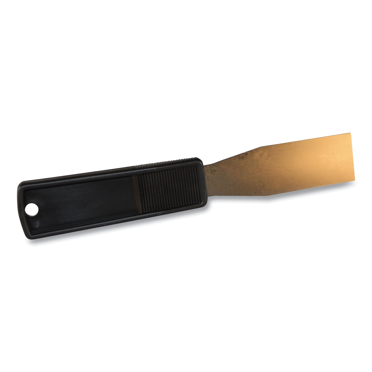 Impact® Putty Knife, 1.25W Blade, Stainless Steel/Polypropylene, Black