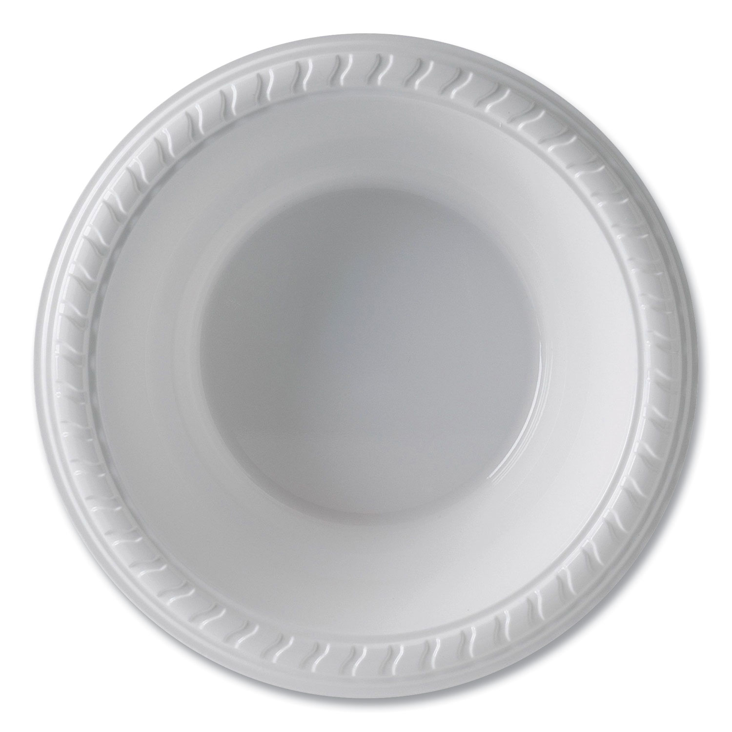 SOLO® Cup Company Party Plastic Premium Dinnerware, Bowl, 12 oz, White, 25/Pack