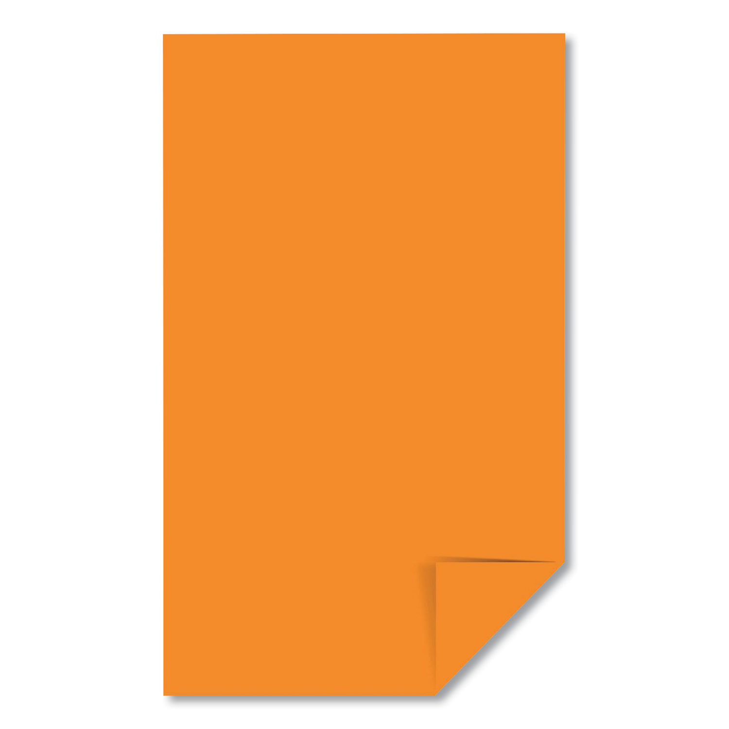 Astrobrights® Color Paper, 24 lb, 8.5 x 14, Cosmic Orange, 500/Ream