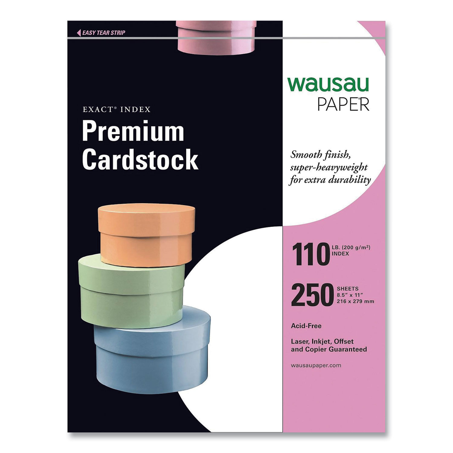 Neenah Creative Collection Naturals Premium Cardstock, 8.5 x 11 in