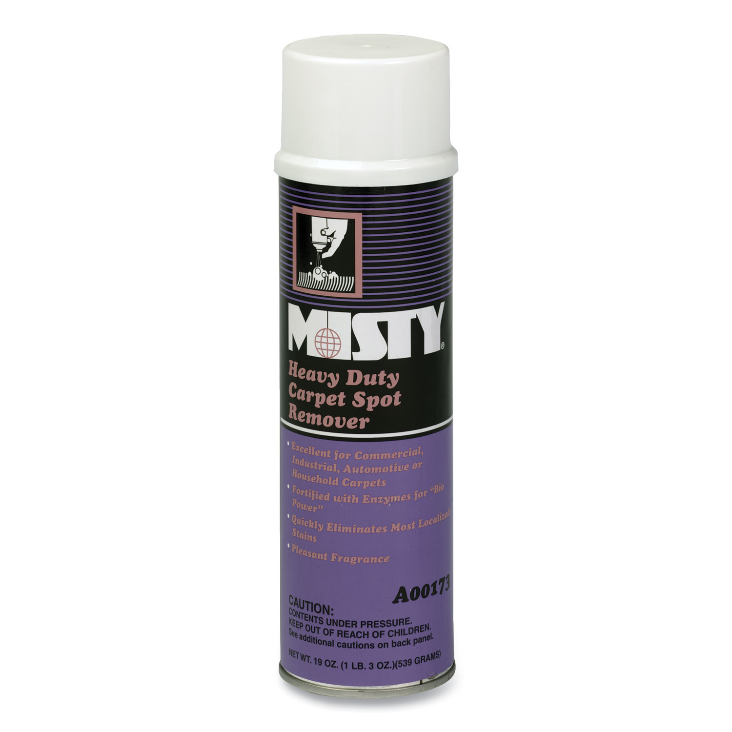  Misty 1001611 Heavy-Duty Carpet Spot Remover, 20 oz. Aerosol Can (AMR1001611) 