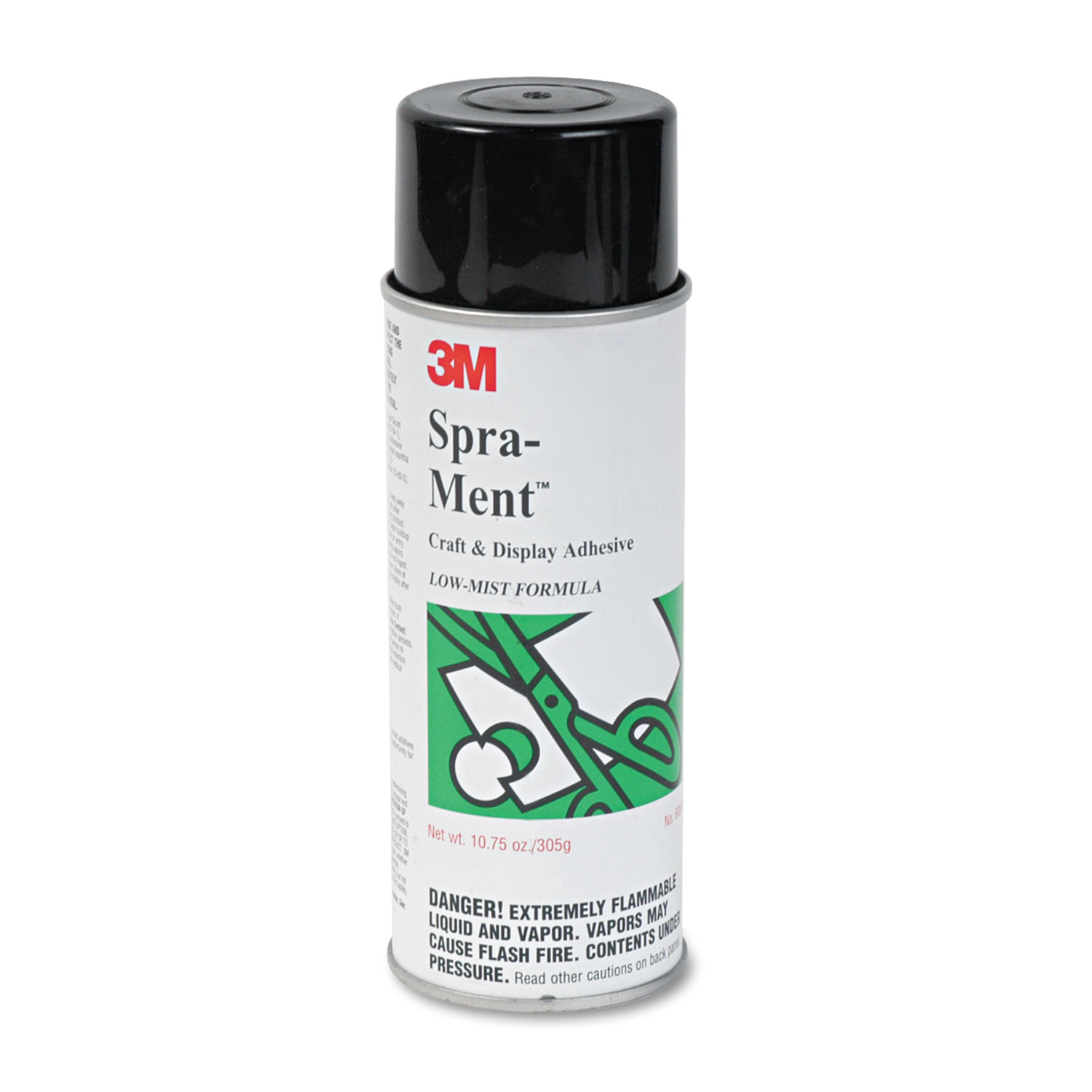 Spra-Ment Crafts Adhesive, 10.25 oz, Aerosol