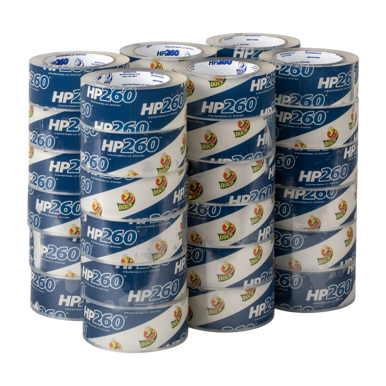  Duck HP260C HP260 Packaging Tape, 3 Core, 1.88 x 60 yds, Clear (DUCHP260C) 