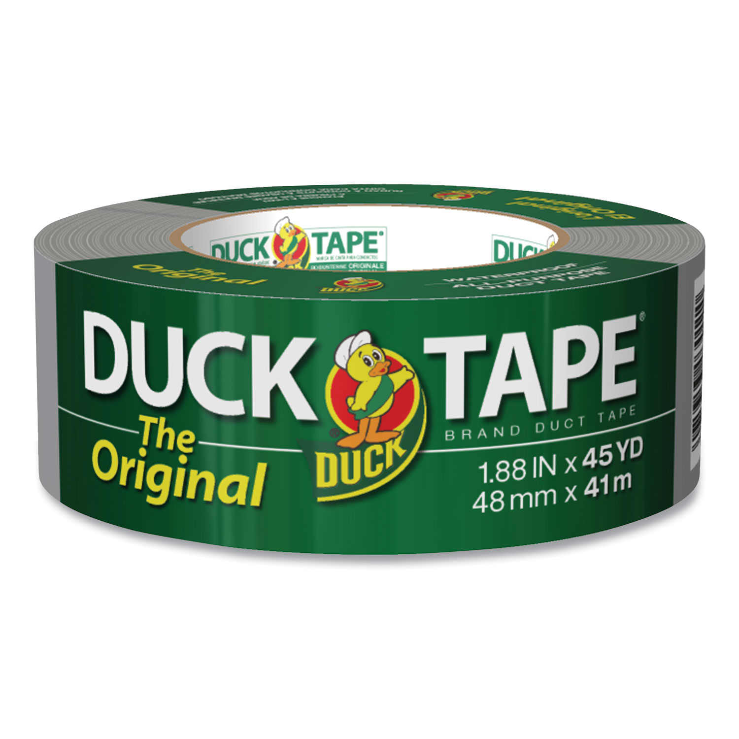  Duck B-450-12 Duct Tape, 3 Core, 1.88 x 45 yds, Gray (DUCB45012) 