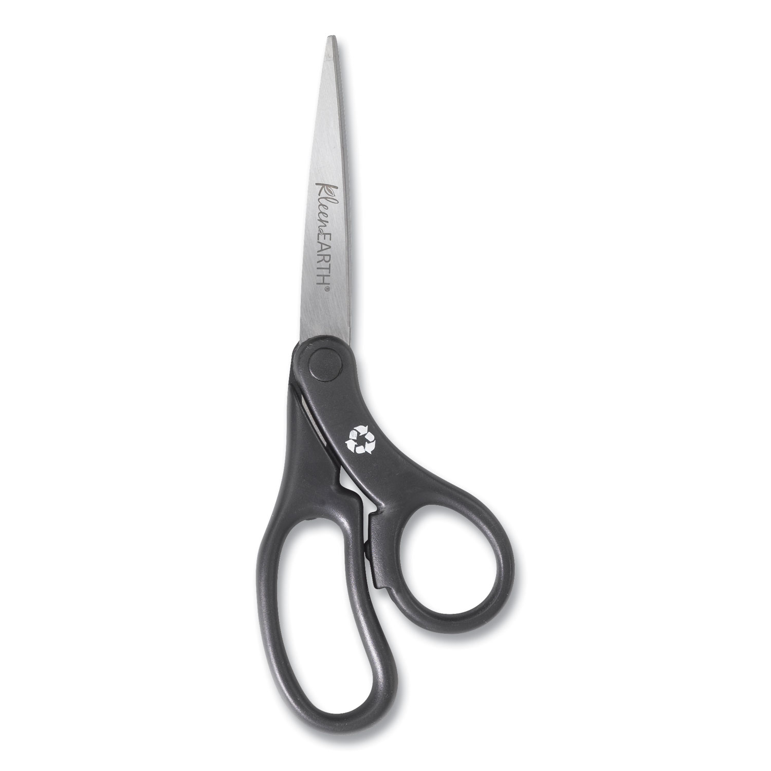  Westcott 15584 KleenEarth Basic Plastic Handle Scissors, 8 Long, 3.1 Cut Length, Black Offset Handle (ACM15584) 