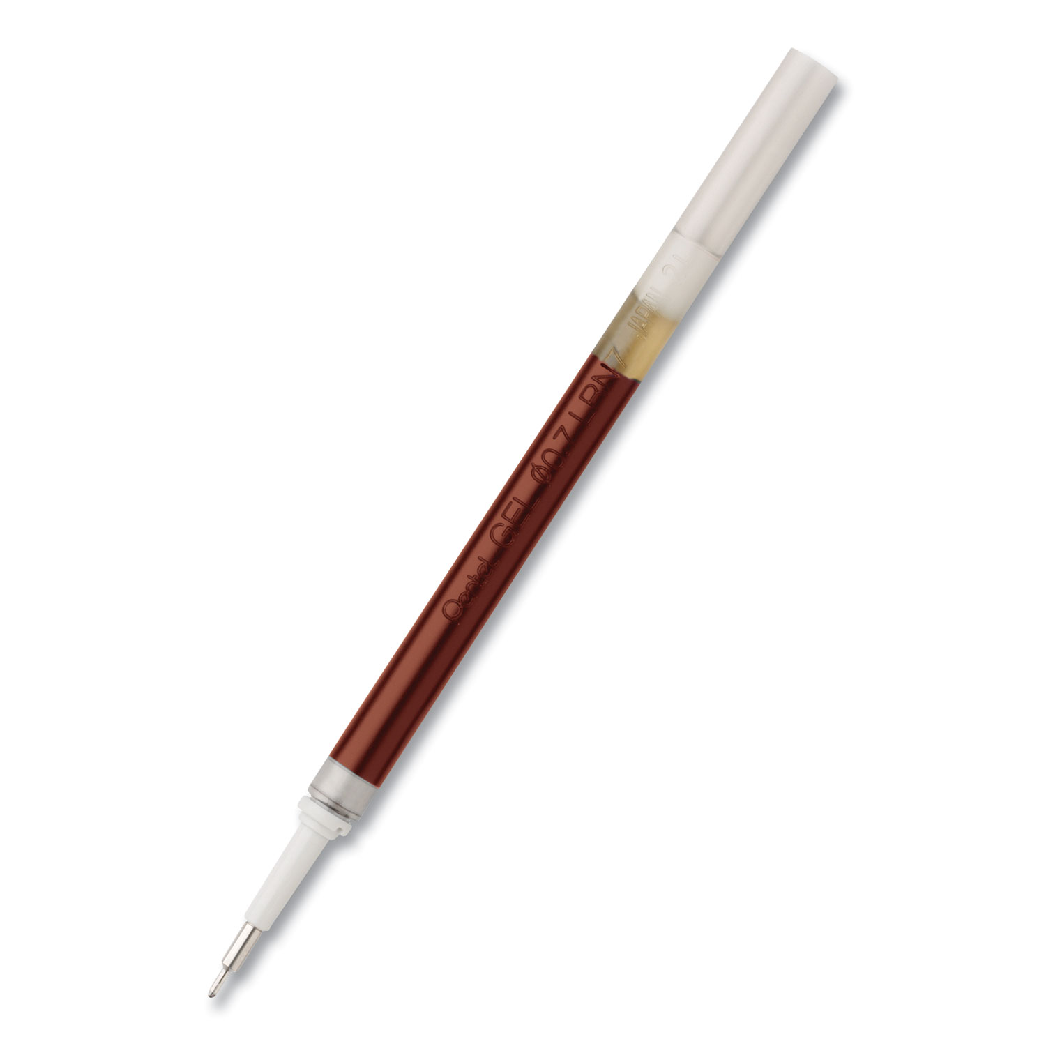  Pentel LRN7B Refill for Pentel EnerGel Retractable Liquid Gel Pens, Needle Tip, Medium Point, Red Ink (PENLRN7B) 