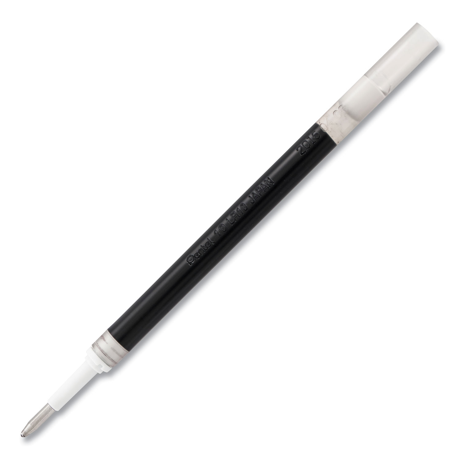  Pentel LR10A Refill for Pentel EnerGel Retractable Liquid Gel Pens, Conical Tip, Bold Point, Black Ink (PENLR10A) 