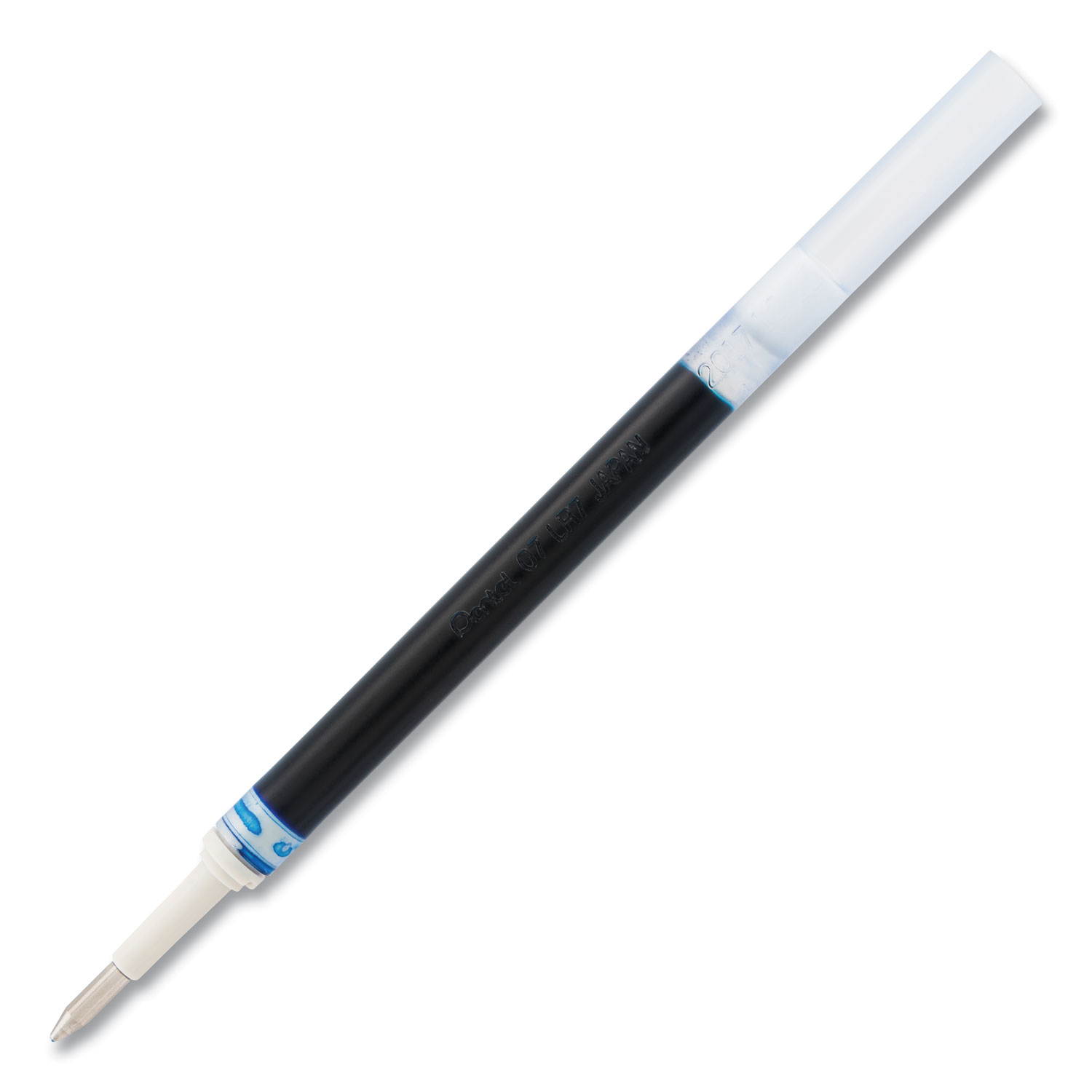  Pentel LR7C Refill for Pentel EnerGel Retractable Liquid Gel Pens, Conical Tip, Medium Point, Blue Ink (PENLR7C) 