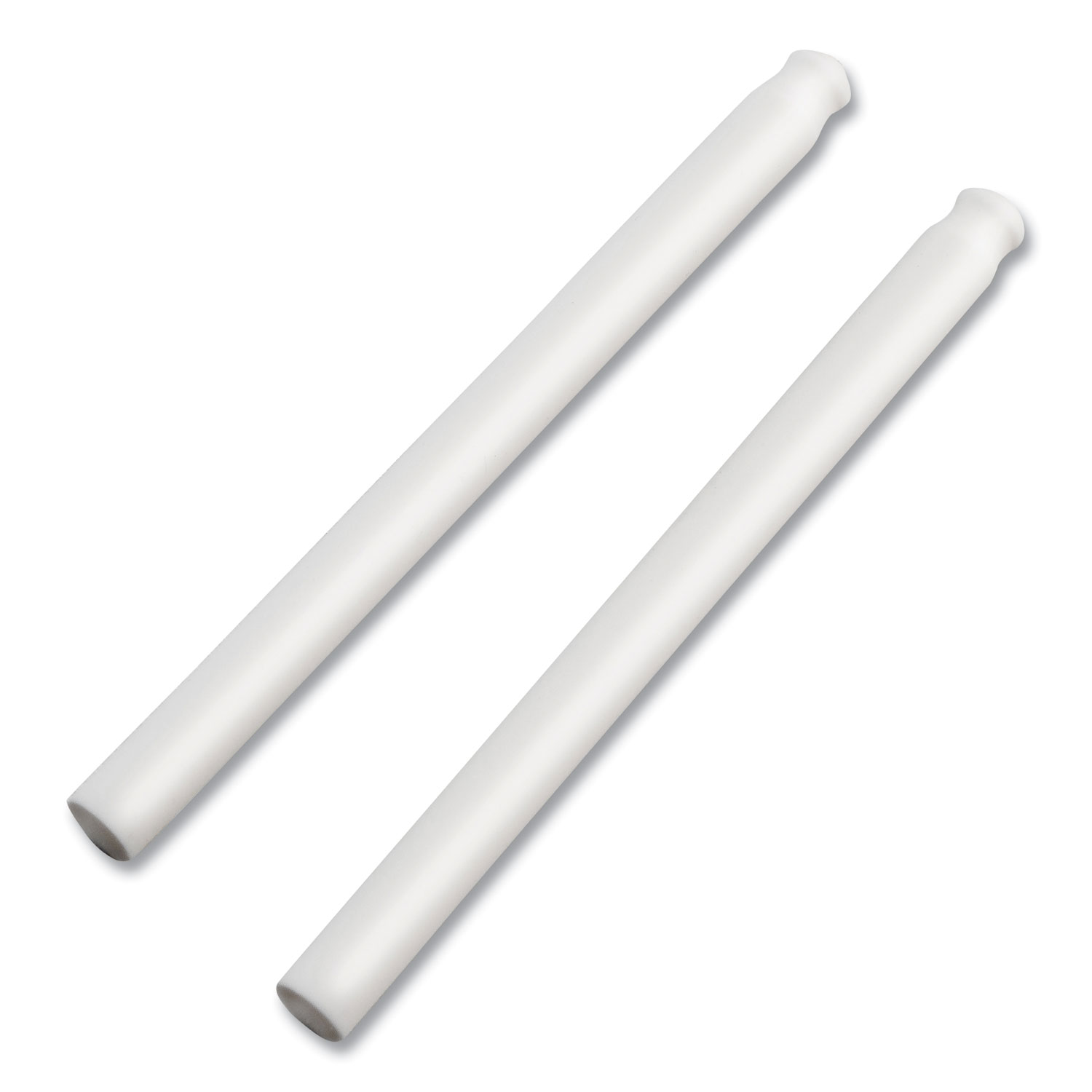 Clic Eraser Refills for Pentel Clic Erasers, Cylindrical Rod, White, 2/Pack  - ASE Direct