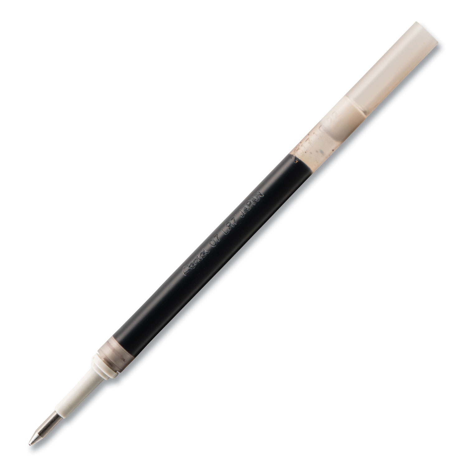  Pentel LR7A Refill for Pentel EnerGel Retractable Liquid Gel Pens, Conical Tip, Medium Point, Black Ink (PENLR7A) 