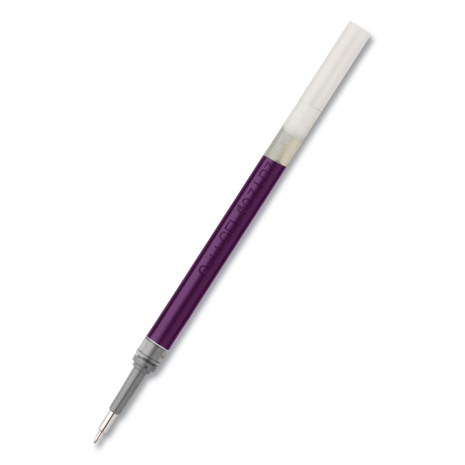  Pentel LRN5V Refill for Pentel EnerGel Retractable Liquid Gel Pens, Needle Tip, Fine Point, Violet Ink (PENLRN5V) 
