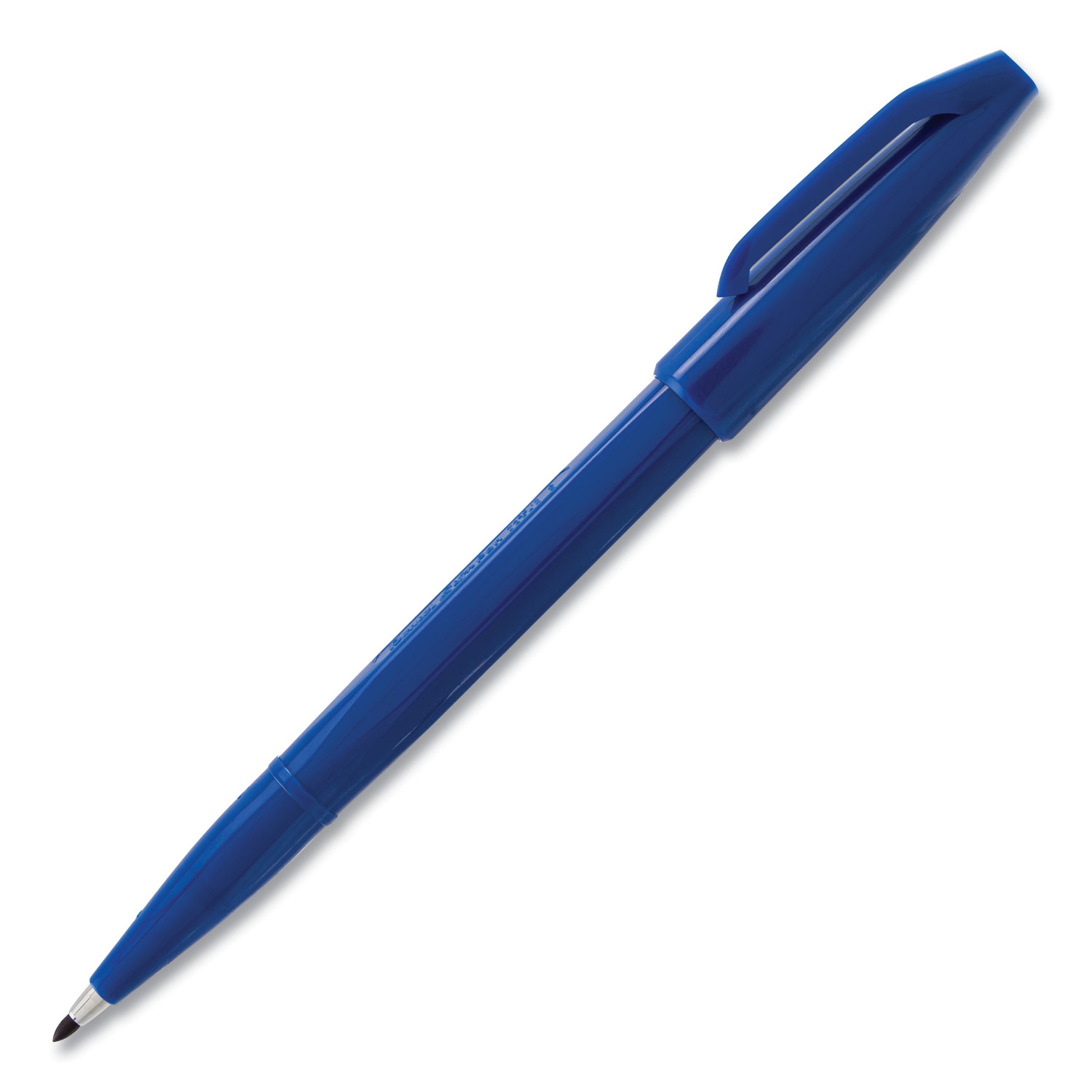  Pentel Arts S520C Sign Pen Color Marker, Extra-Fine Bullet Tip, Blue, Dozen (PENS520C) 