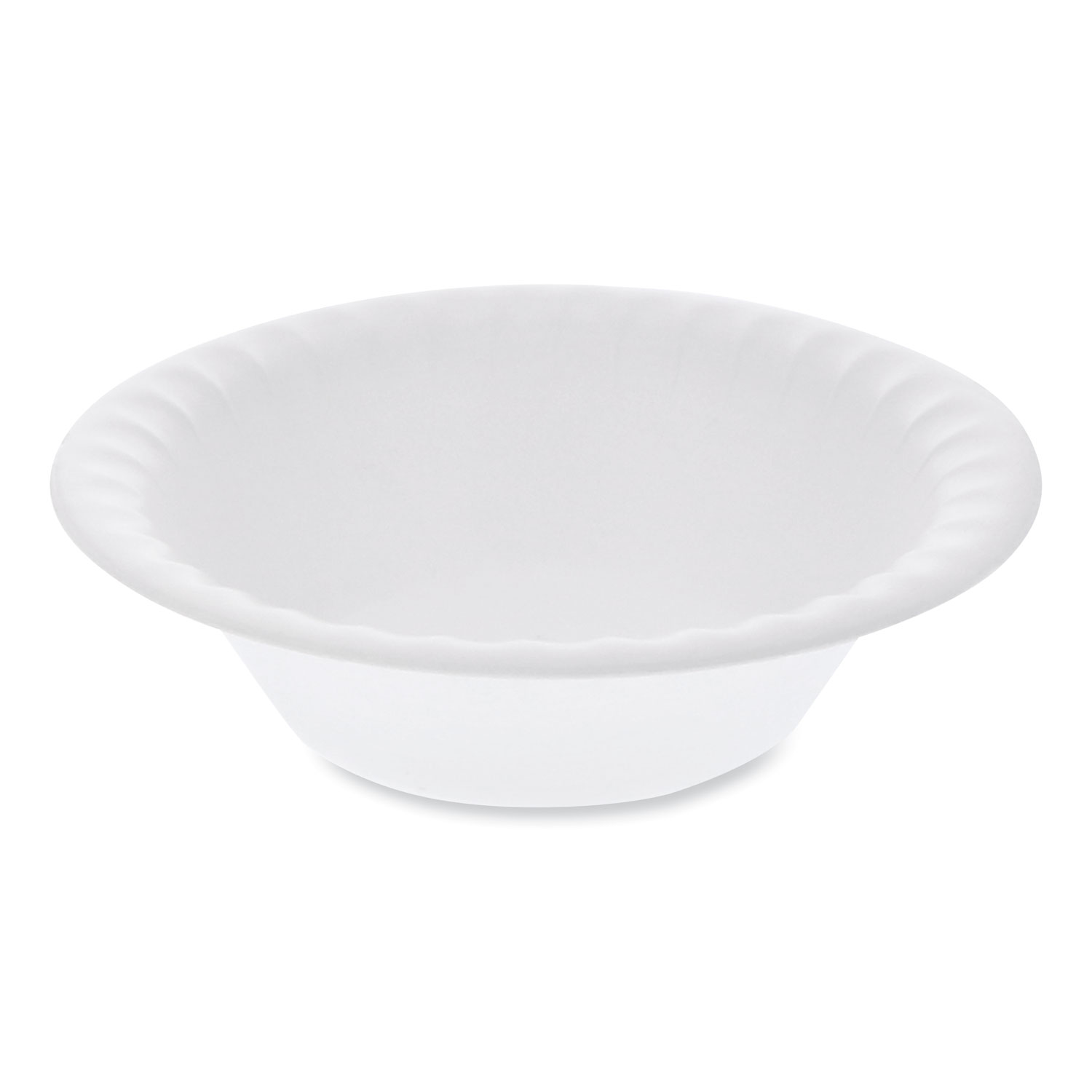  Pactiv YTH100120000 Unlaminated Foam Dinnerware, Bowl, 6 Diameter, 12 oz, White, 1,000/Carton (PCTYTH100120000) 