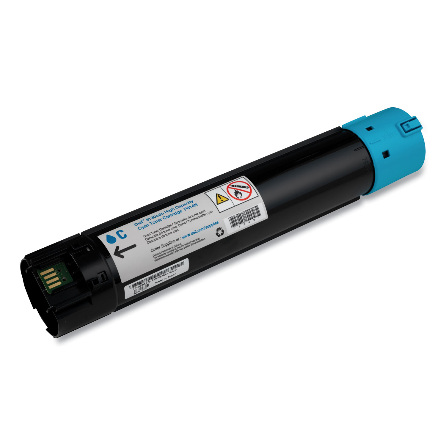 P614N High-Yield Toner, 18,000 Page-Yield, Cyan