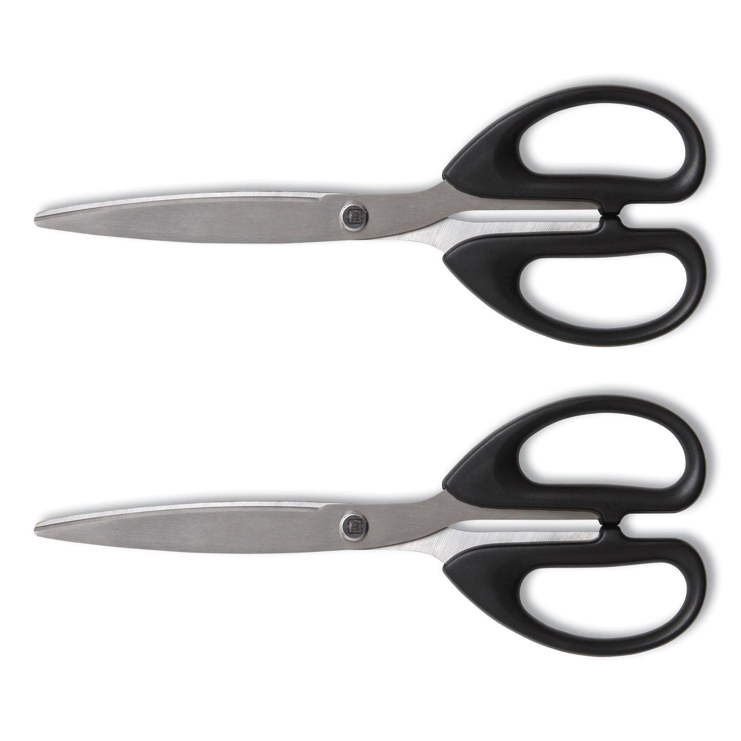 3M - Scissors & Shears; Blade Material: Stainless Steel; Handle Material:  Plastic; Length of Cut (Inch): 8; Handle Style: Comfort Grip; Handedness:  Ambidextrous - 10194116 - MSC Industrial Supply