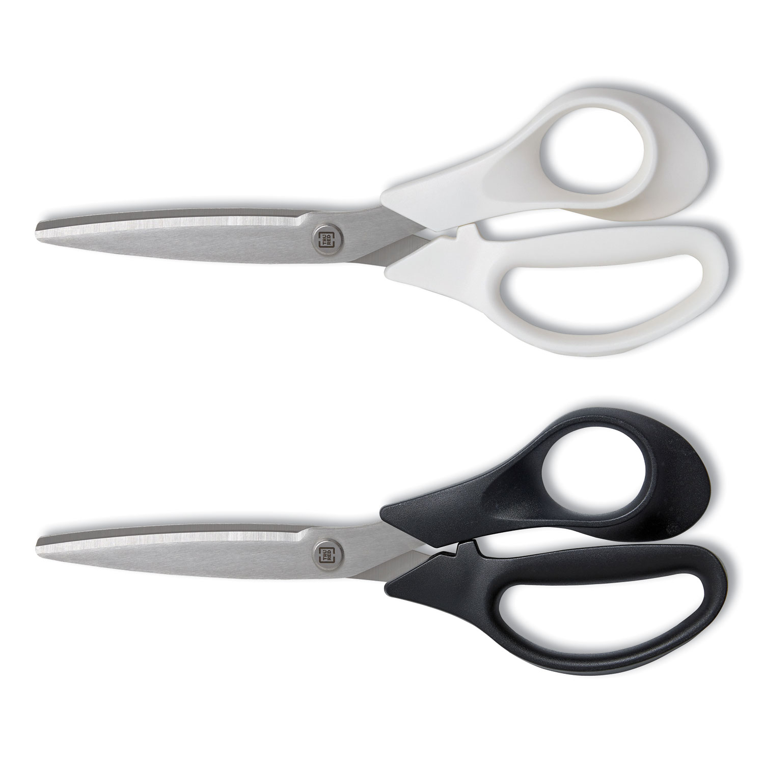 Tru Red Staples 8 Pointed Tip Stainless Steel Scissors Straight