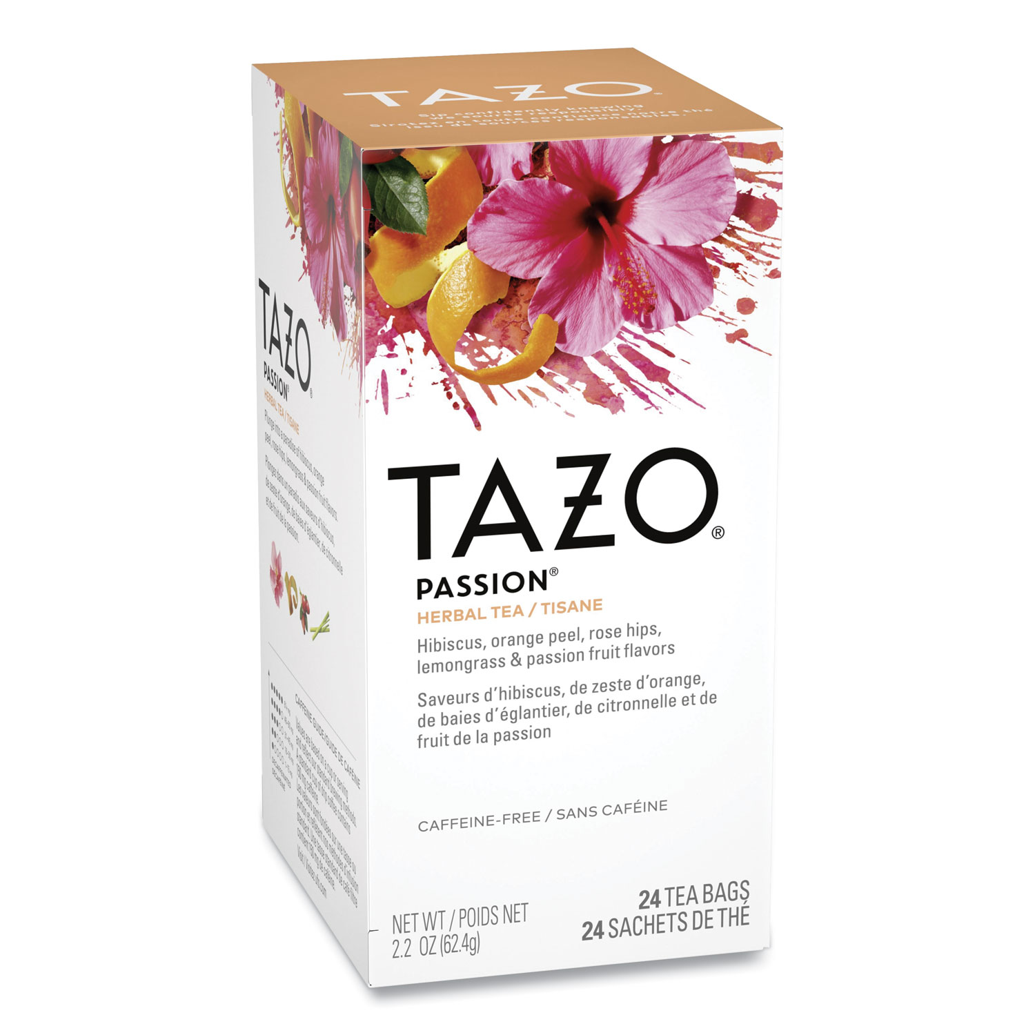 This tazo tea gift set for two features tazo zen green tea and calm herbal ...