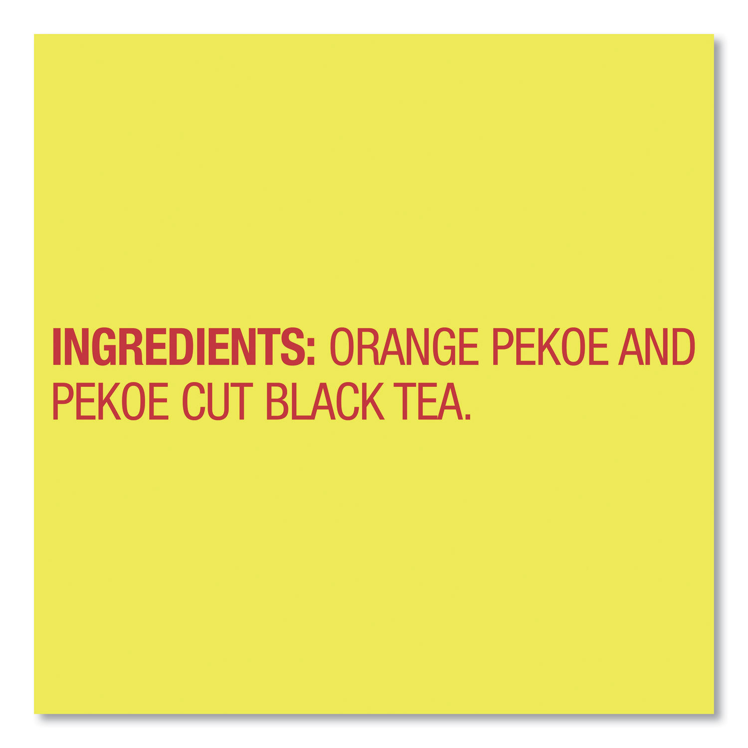 Tea Bags, Black, 100/Box pacificofficeproducts