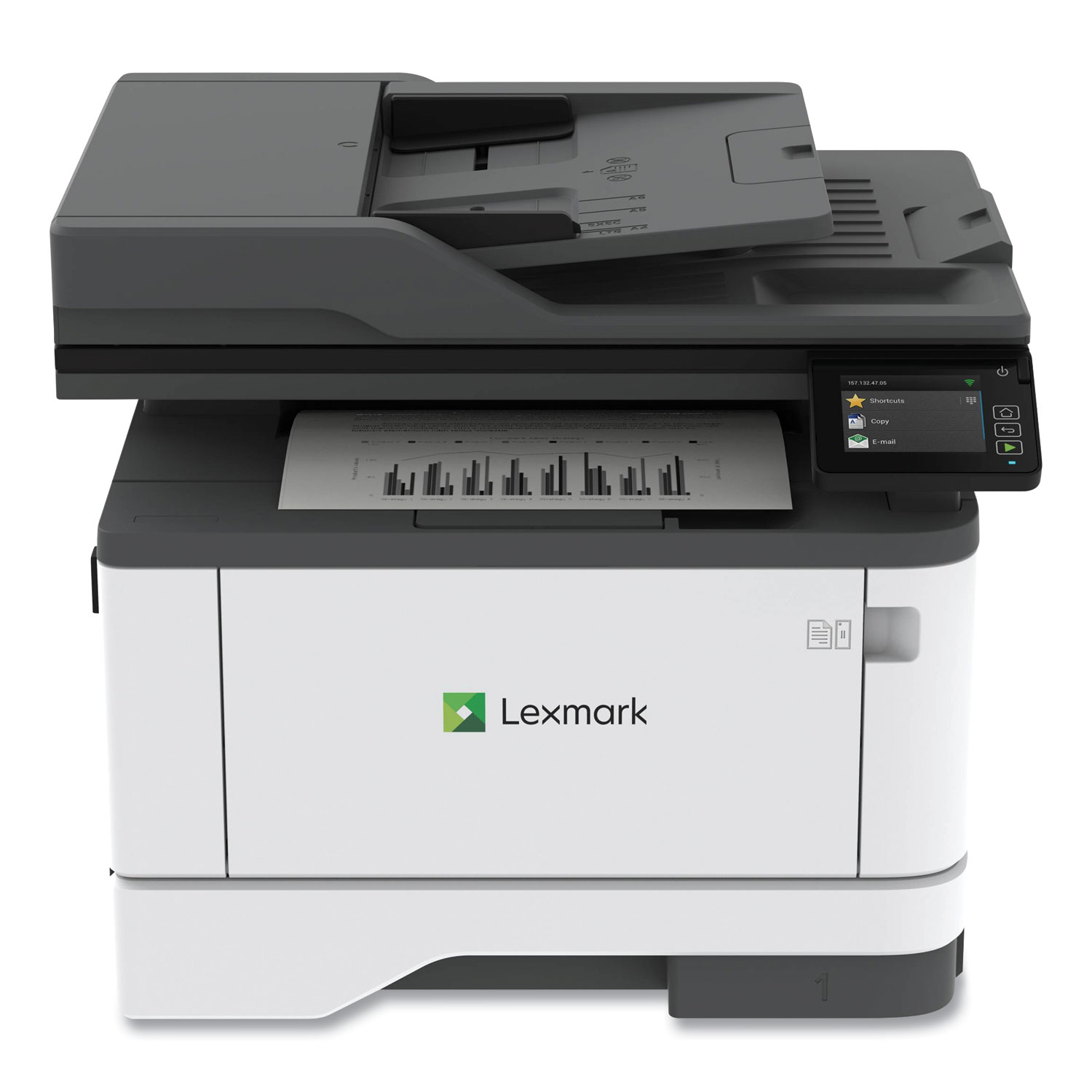  Lexmark MX431ADN MX431adn MFP Mono Laser Printer, Copy; Fax; Print; Scan (LEX29S0200) 