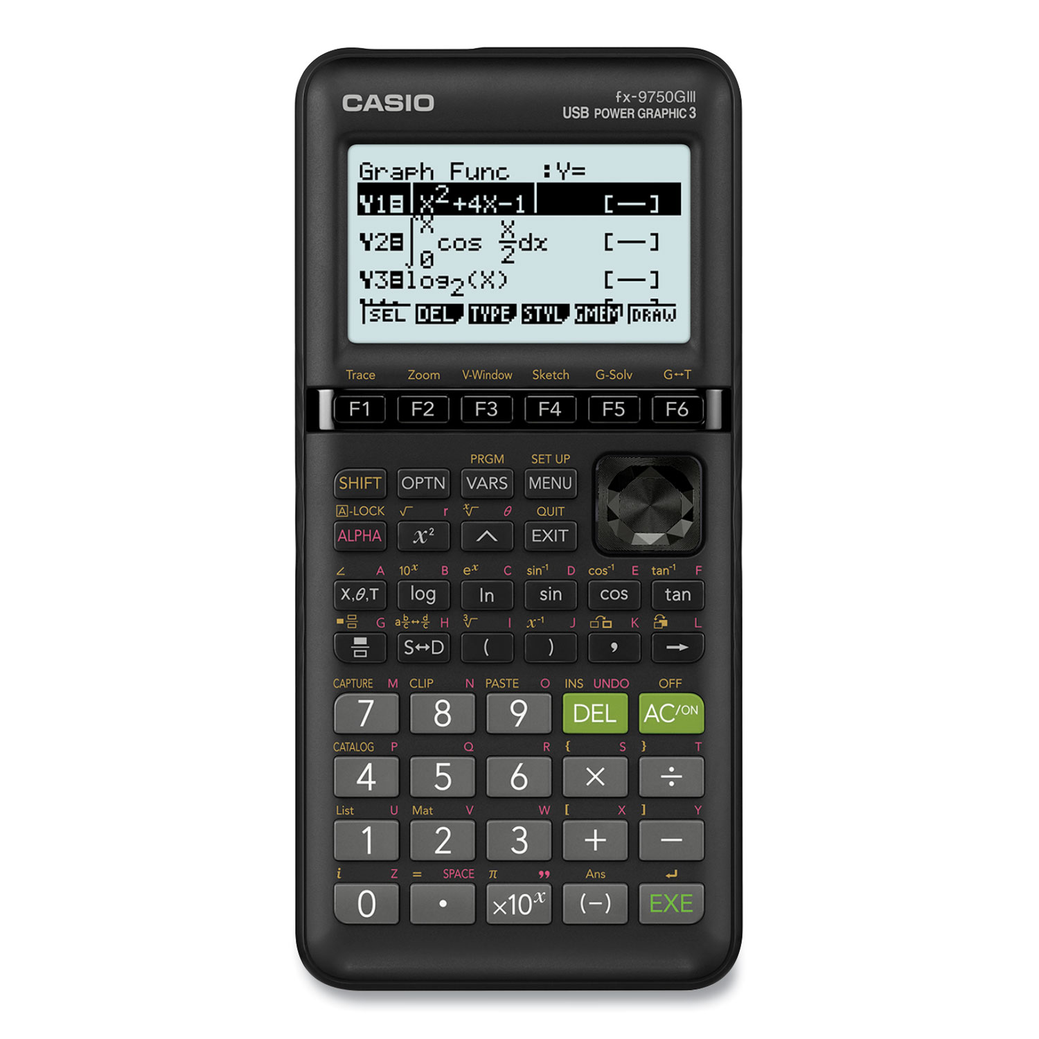  Casio FX-9750GIII FX-9750GIII 3rd Edition Graphing Calculator, 21-Digit LCD (CSOFX9750GIII) 