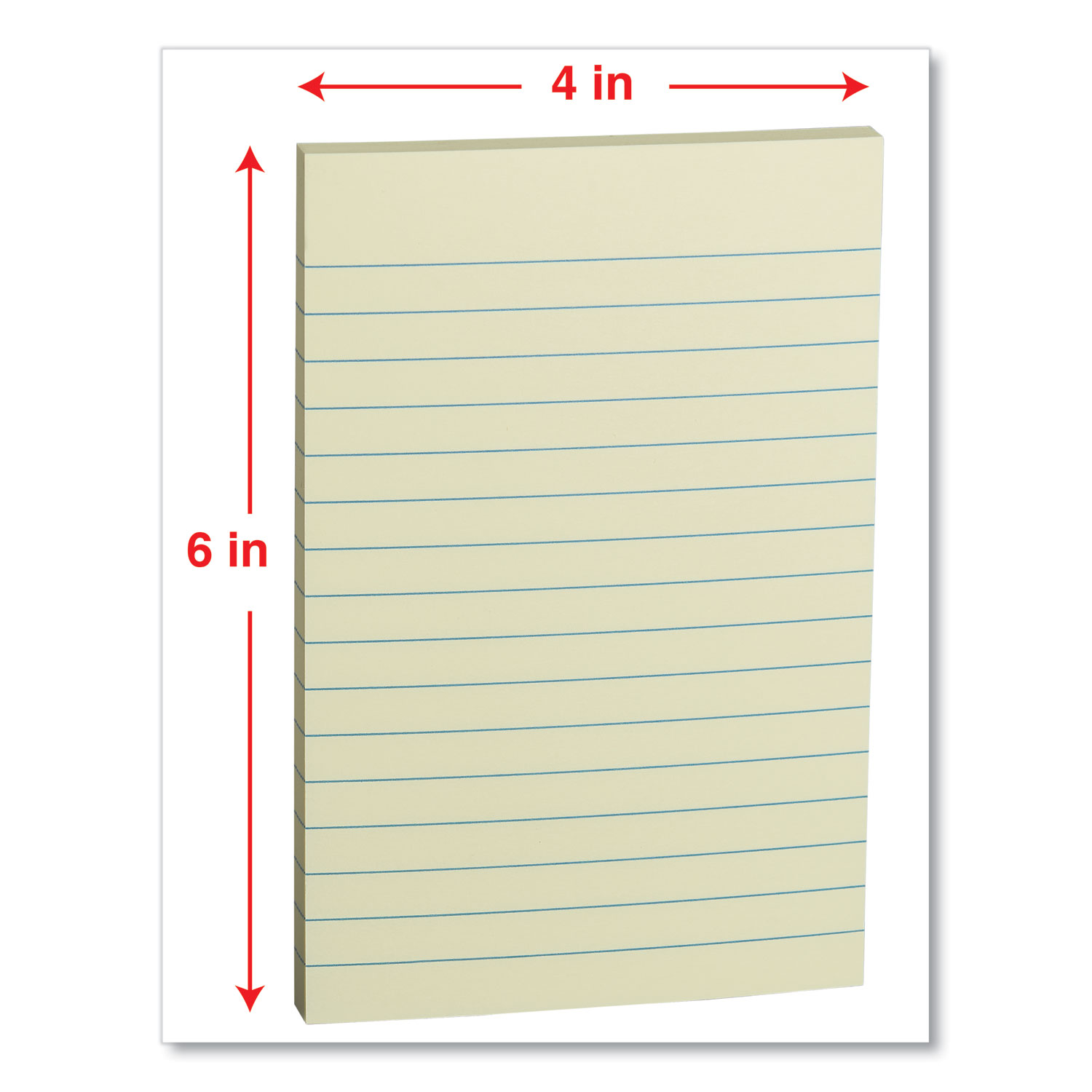 SKILCRAFT Self-Stick Pastel Note Pad - Zerbee