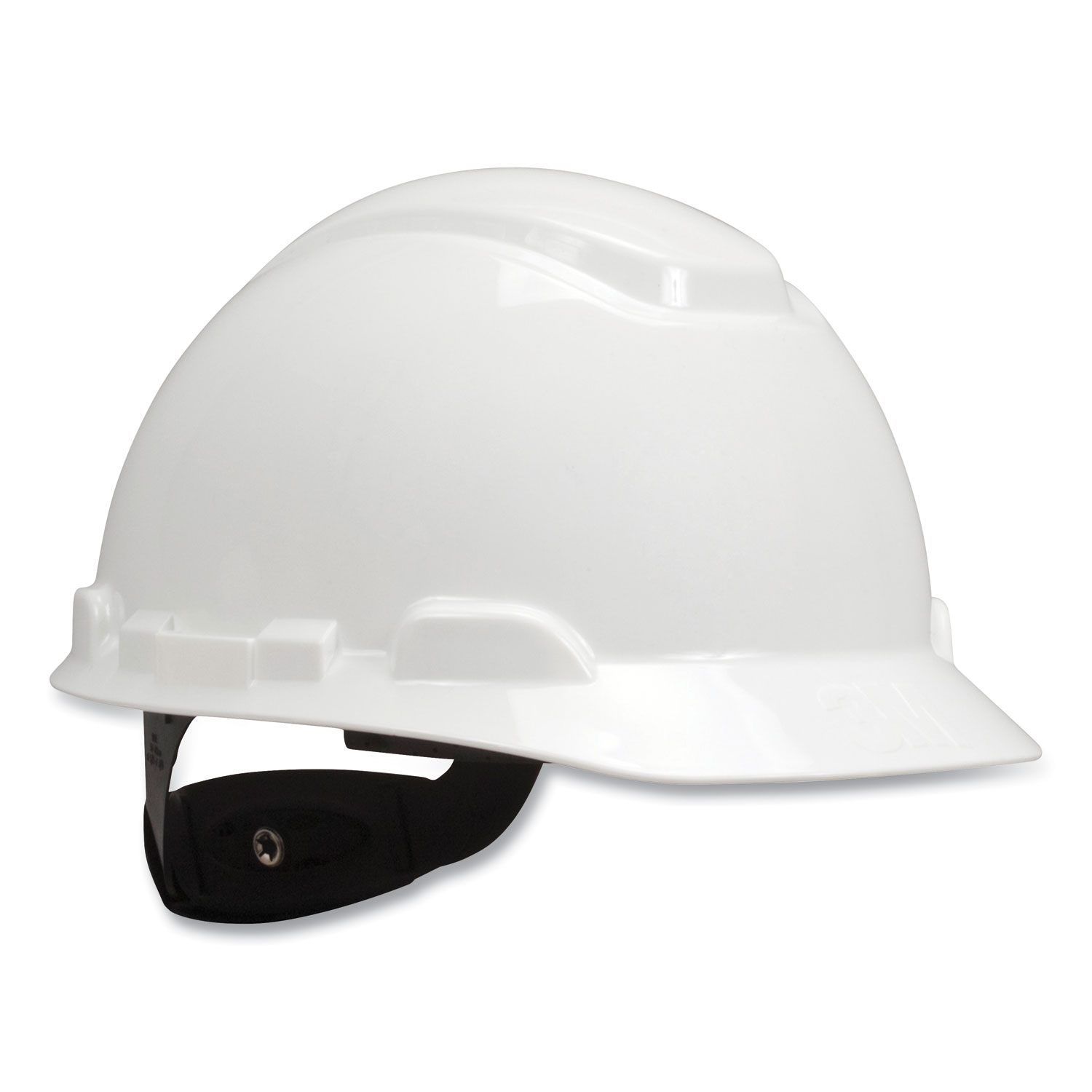  3M H-701R-UV H-700 Series Hard Hat with Four Point Ratchet Suspension, UVicator Sensor, White (MMM239695) 