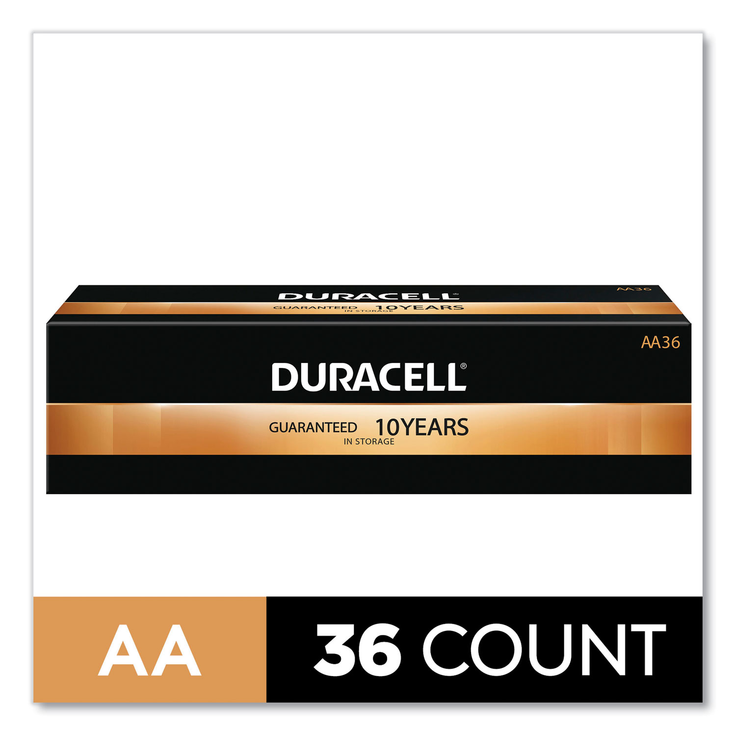 CopperTop Alkaline AA Batteries, 36/Pack
