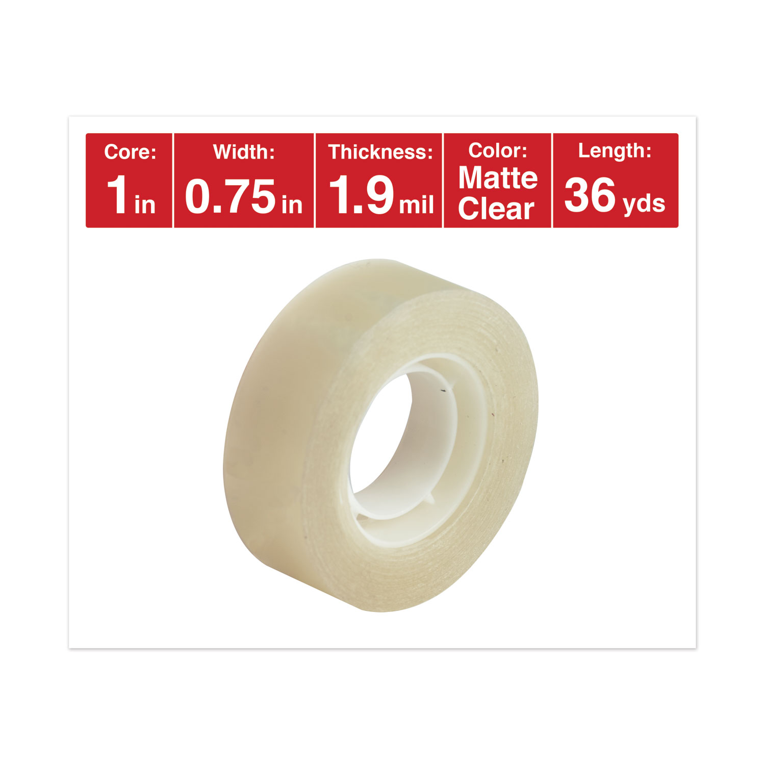 Winc Invisible Tape 18mmx33m Roll