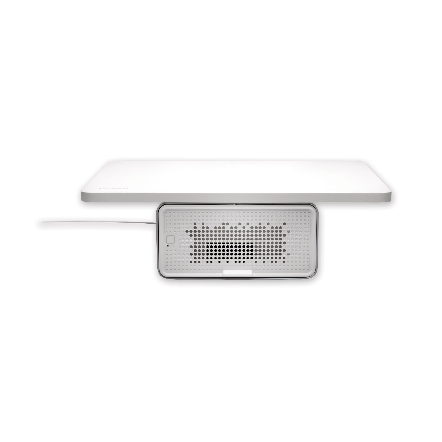 FreshView Wellness Monitor Stand with Air Purifier, 22.5 x 11.5 x 5.4, White