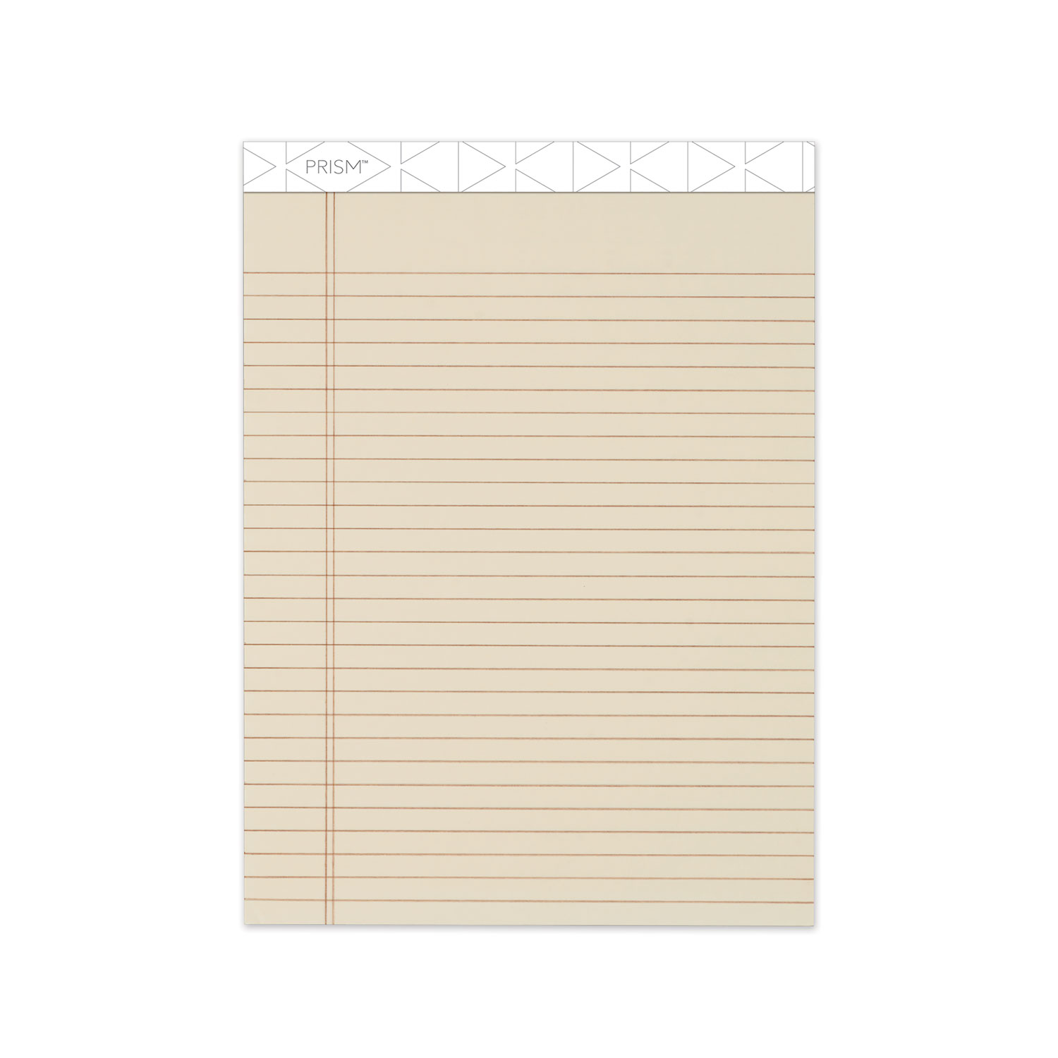 Prism + Colored Writing Pads, Wide/Legal Rule, 50 Pastel Ivory 8.5 x 11.75  Sheets, 12/Pack - Office Express Office Products