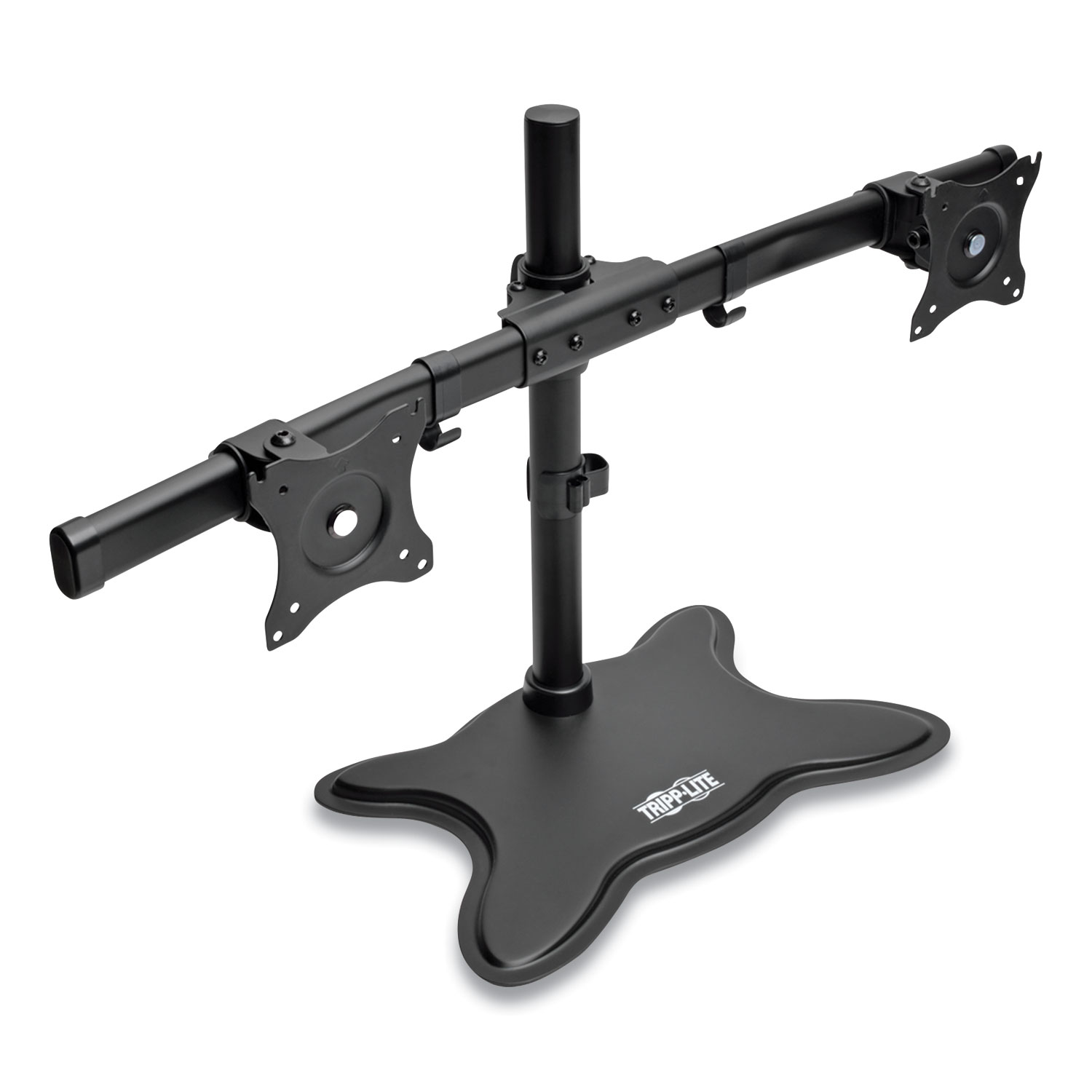 Tripp Lite Dual Full Motion Arm Desk Stand for 13 to 27 Monitors, up to 26 lbs/Arm, Black