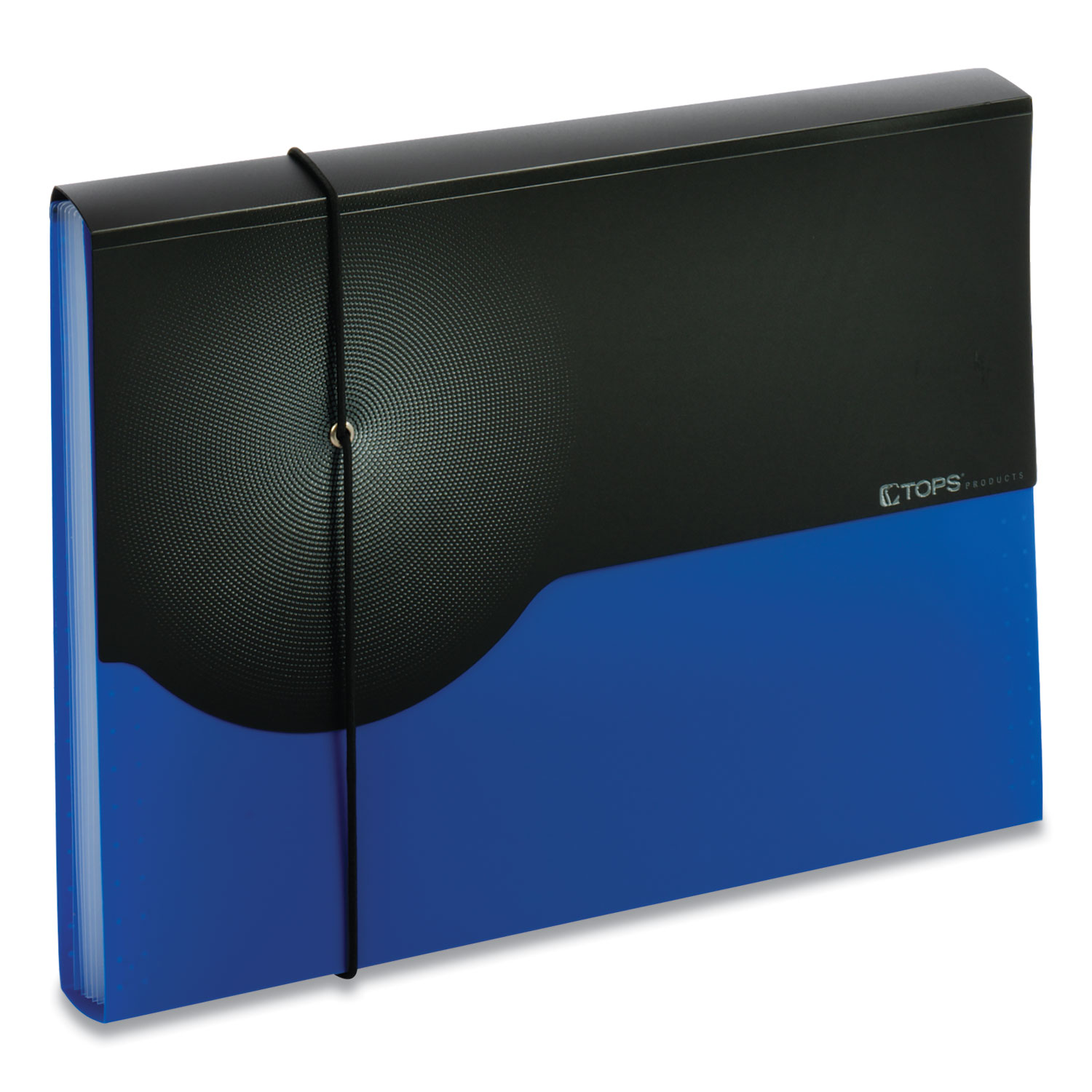 Pendaflex® Seven-Pocket Poly Expanding File, 1 Expansion, 7 Sections, Letter Size, Blue