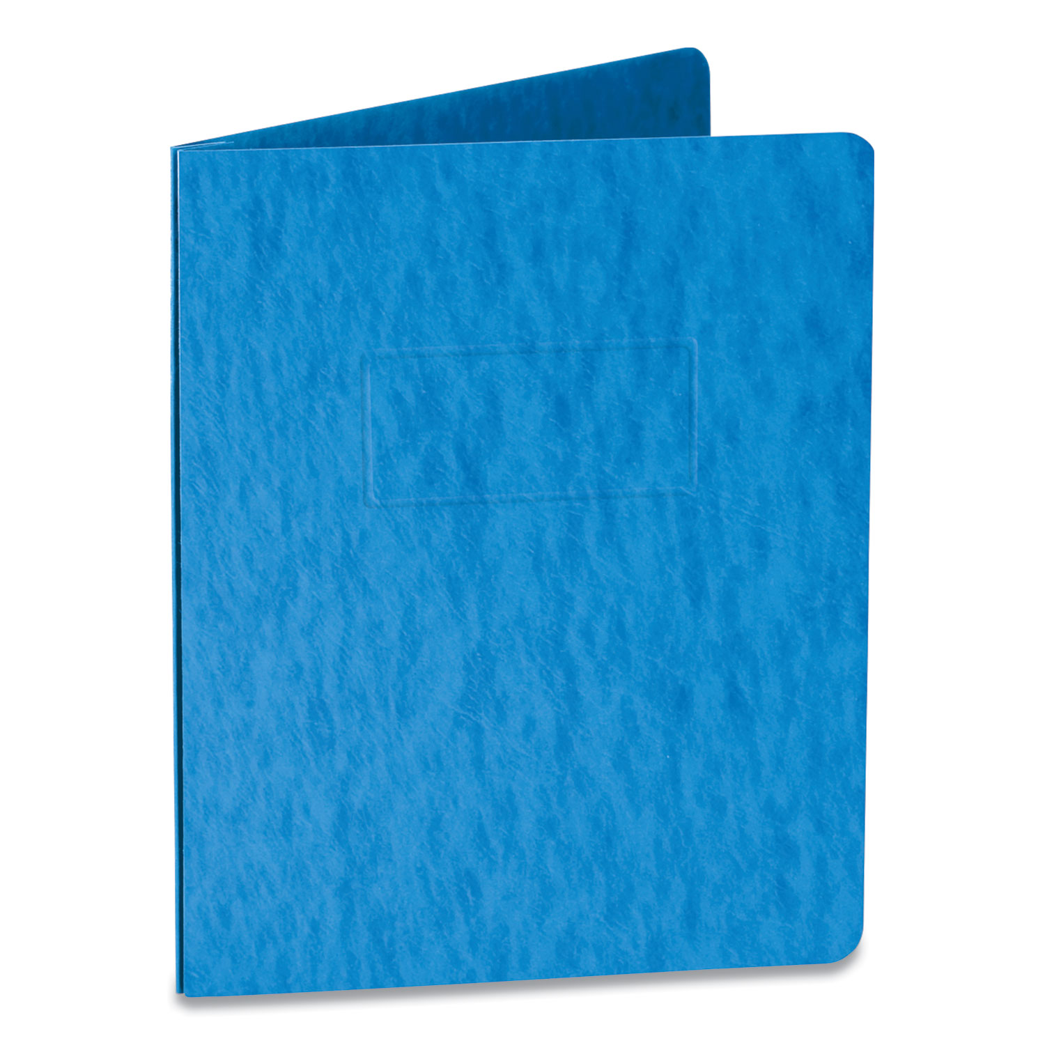 Oxford™ Two-Prong Pressboard Report Covers, Letter, 3 Capacity, Blue, 5/Pack