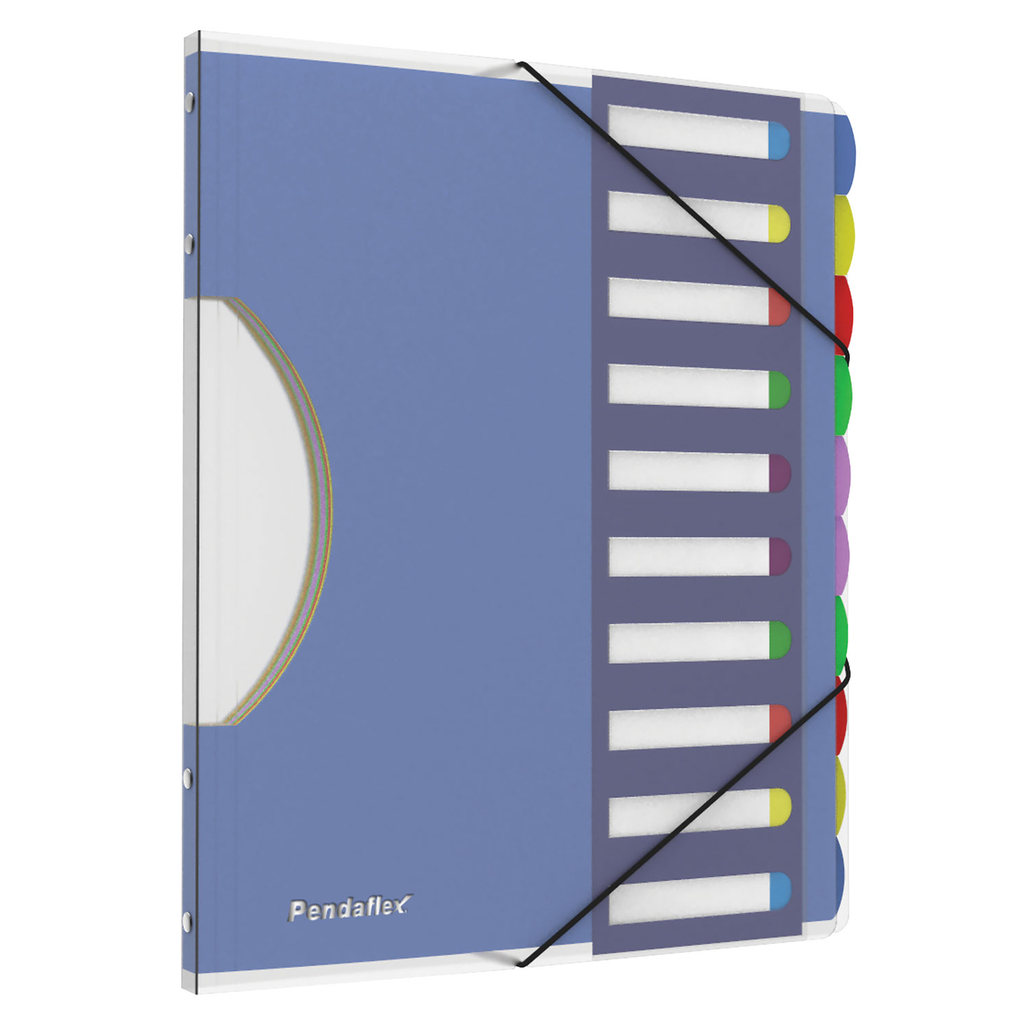 Pendaflex® PileSmart Project Sorters, 0.75 Expansion, 10 Sections, Letter Size, Blue