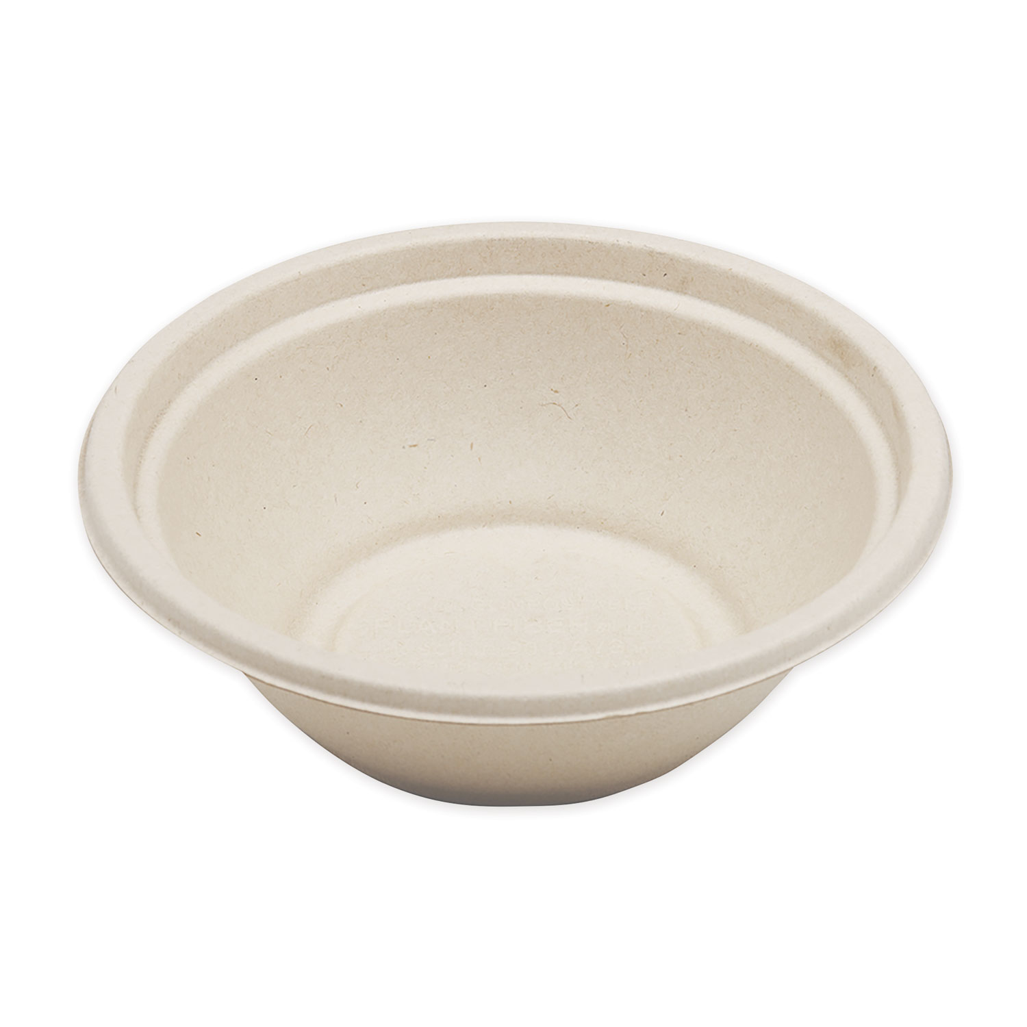World Centric® Fiber Bowls, 7.4 dia x 2.3, 24 oz, Natural, 500/Carton