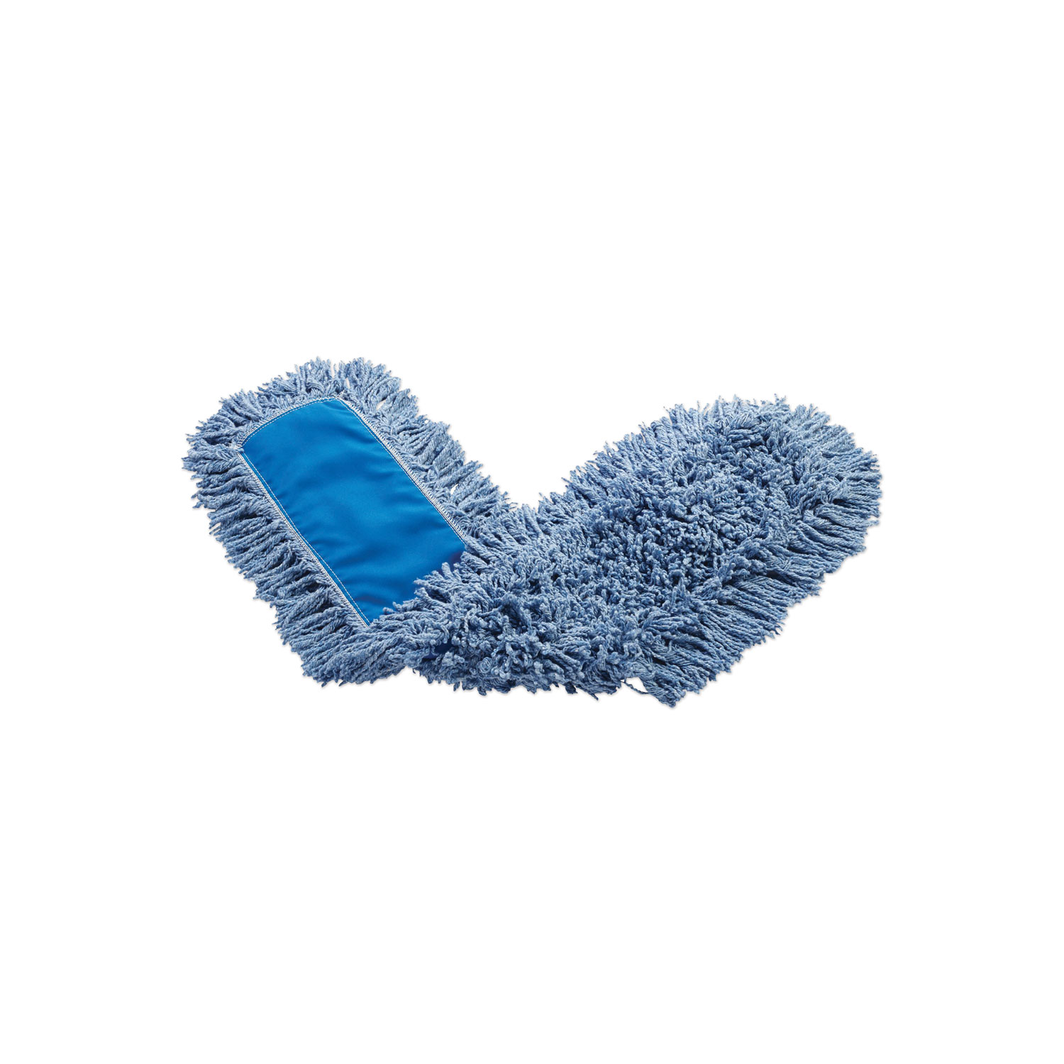  Rubbermaid Commercial FGJ25500BL00 Twisted Loop Blend Dust Mop, Blend, 36 x 5, Blue (RCPJ255BLUE) 
