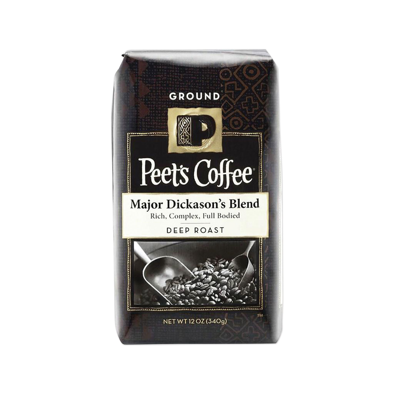 Peets Coffee & Tea® Major Dickasons Blend Ground Coffee, 12 oz Bag