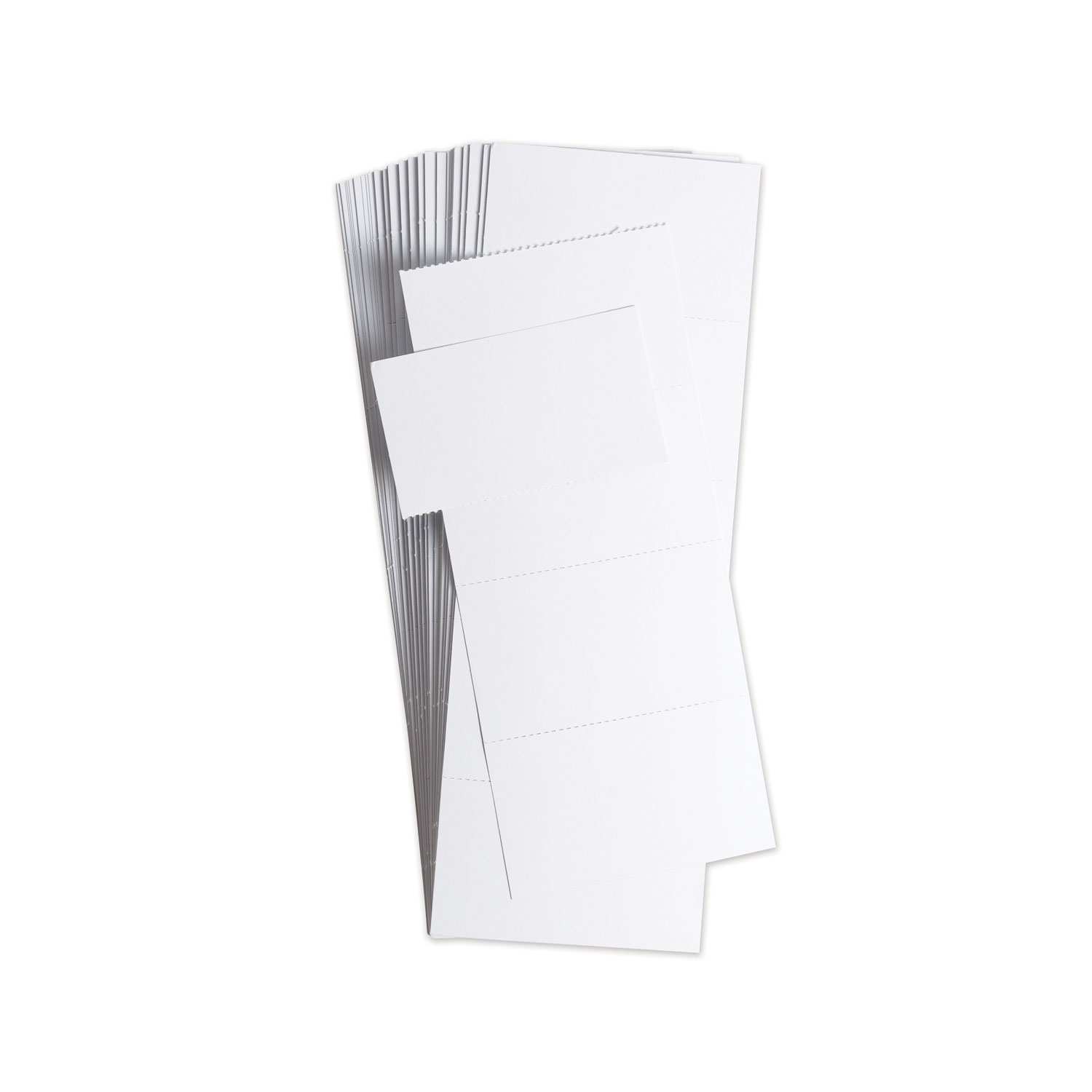  U Brands 5167U06-48 Data Card Replacement, 3 x 1.75, White, 500/Pack (UBRFM1513) 